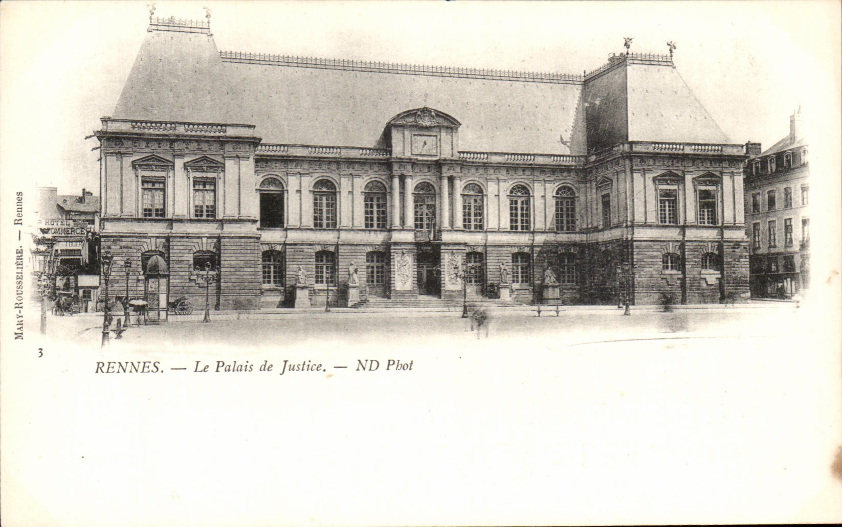 CPA Rennes Le palais Justice