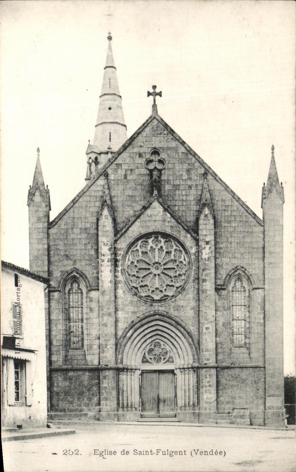 CPA Eglise de Saint Fulgent