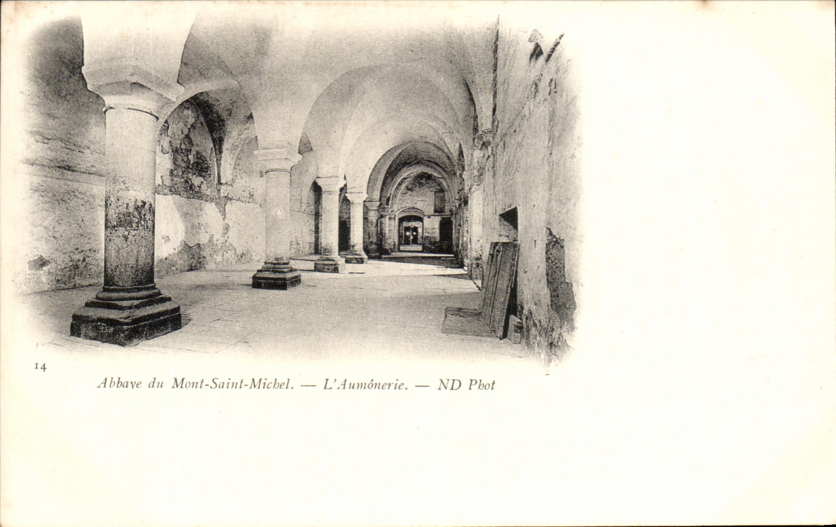 CPA Annaye Du Mont Saint Michel L'Aumonerie