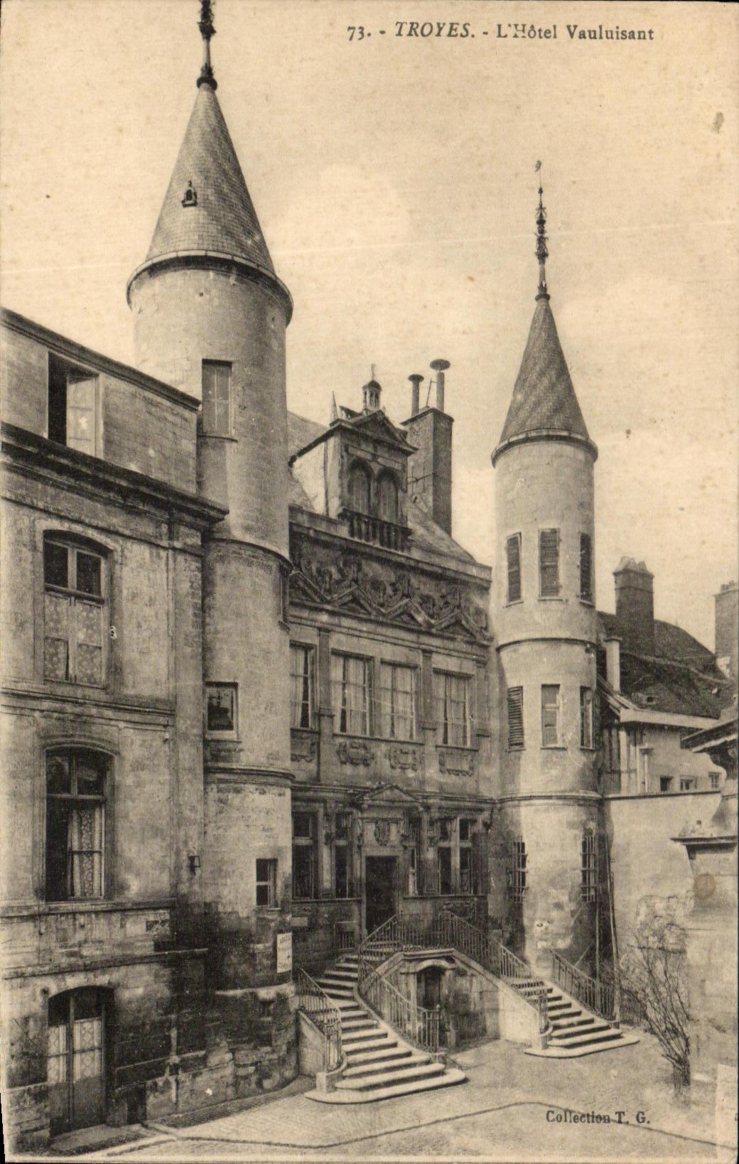 CPA Troyes the Vauluisant Hotel