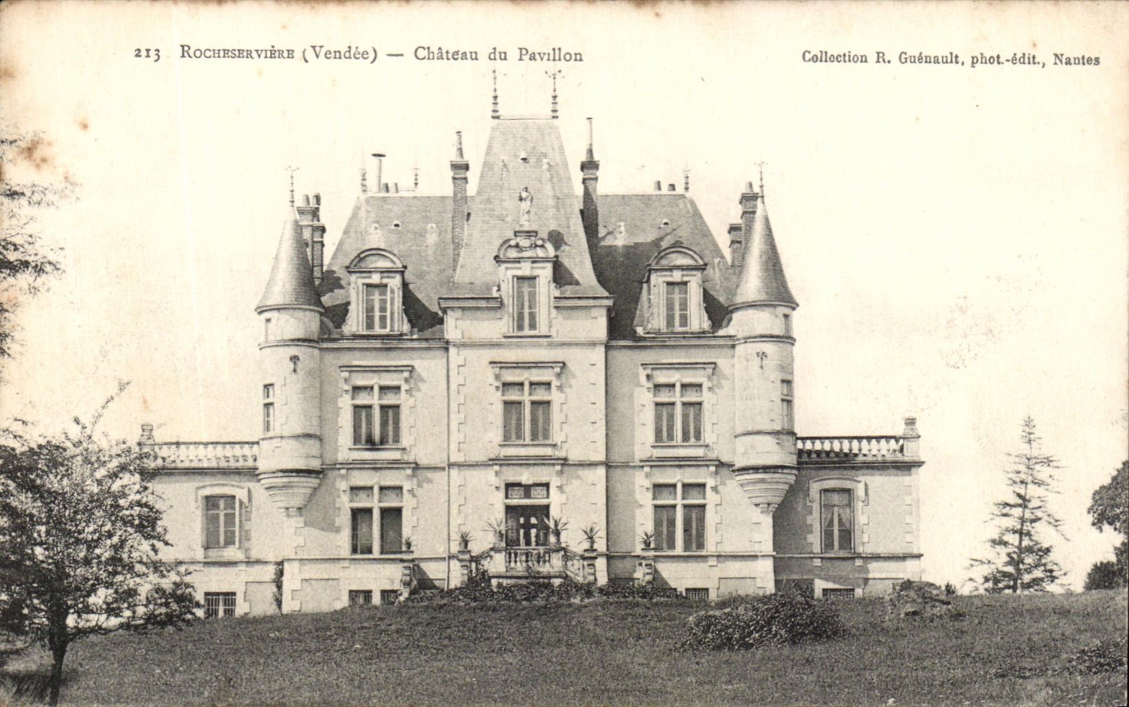 CPA Rocheserviere Chateau Du Pavillon