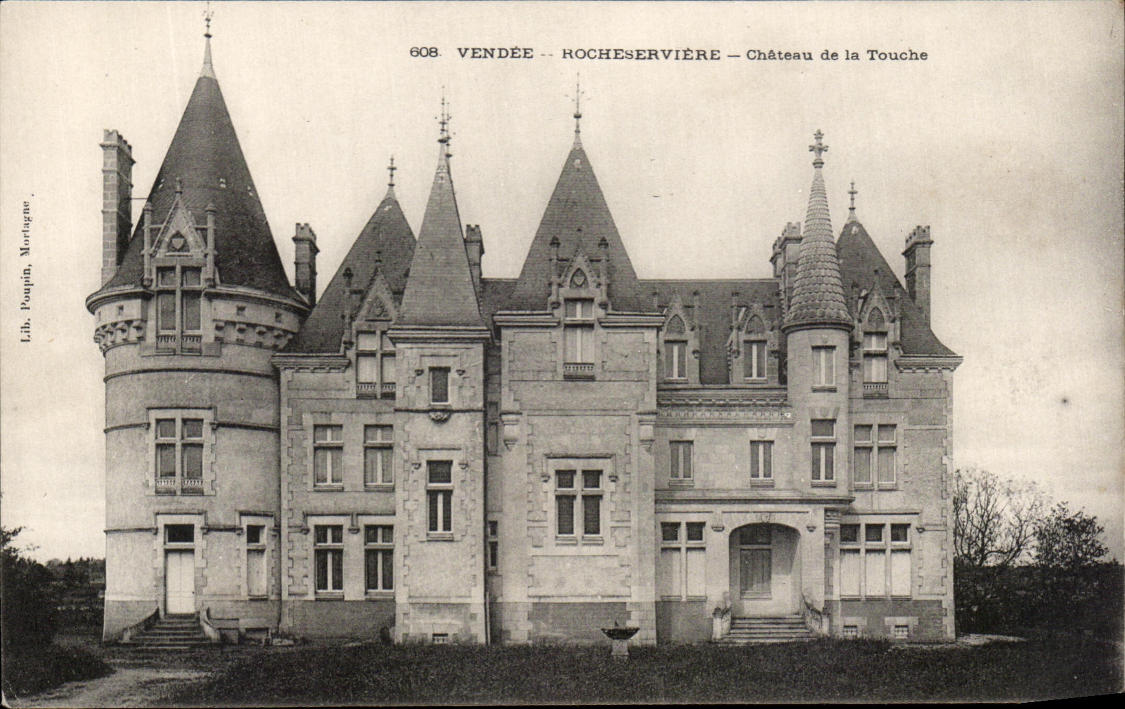CPA Rocheserviere Chateau De La Touche