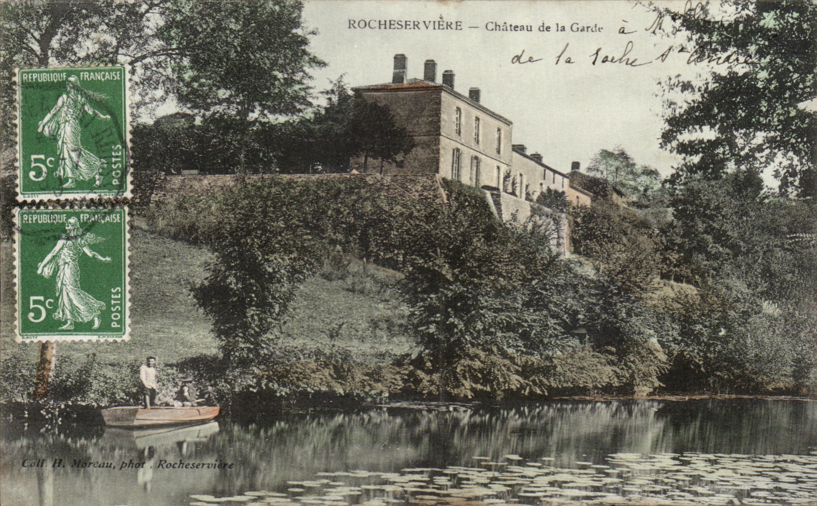CPA Rocheserviere Chateau De La Garde