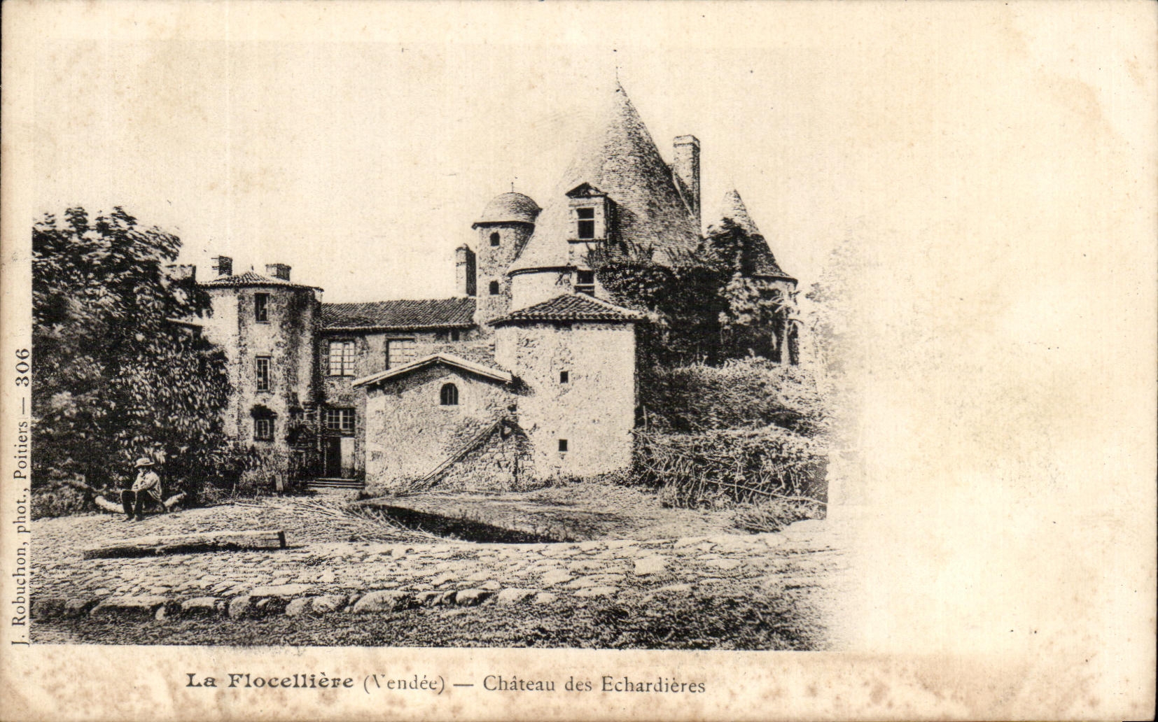 CPA La Flocelliere Chateau Des Echardieres