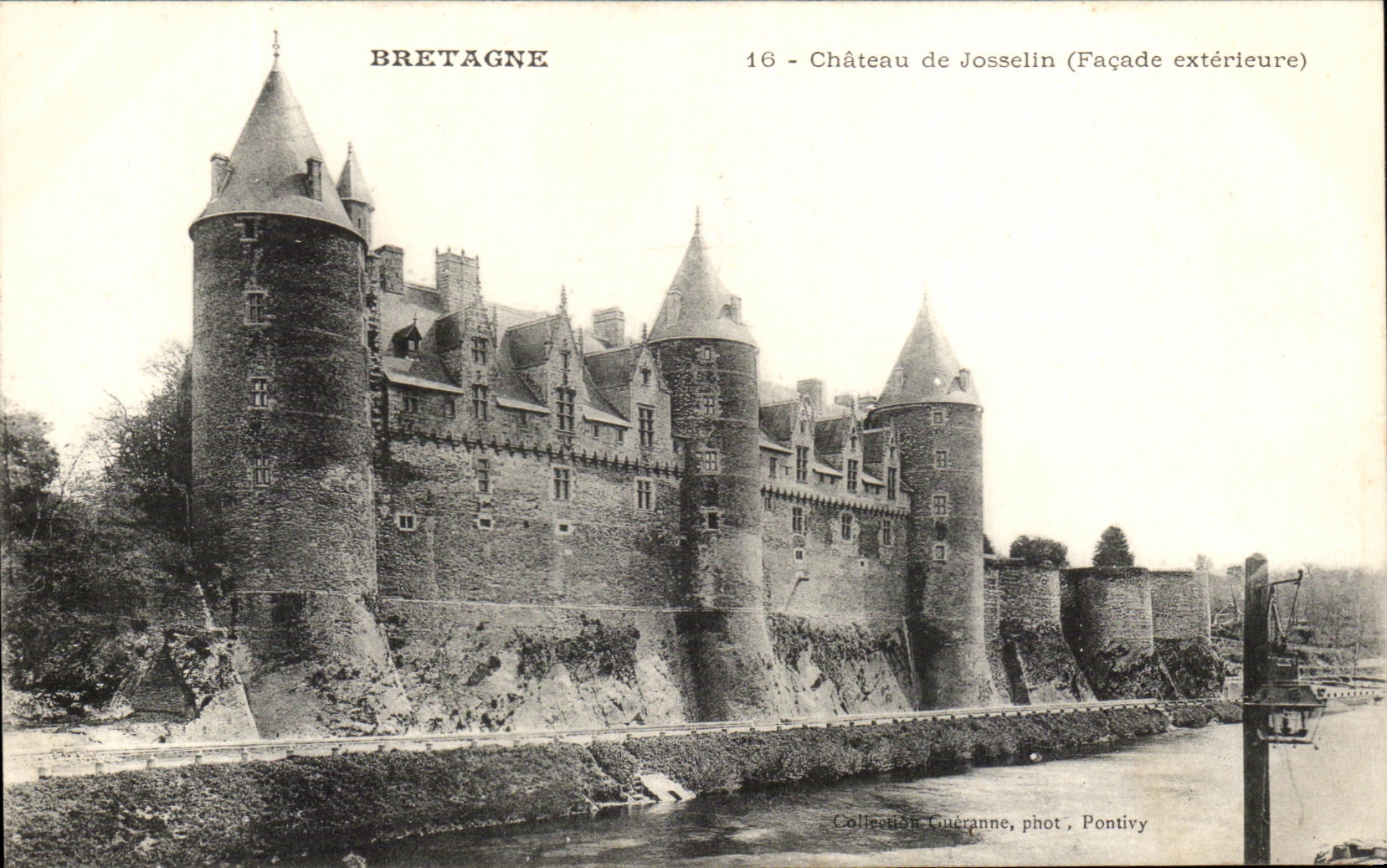 Castillo de CPA Bretana de Josselin