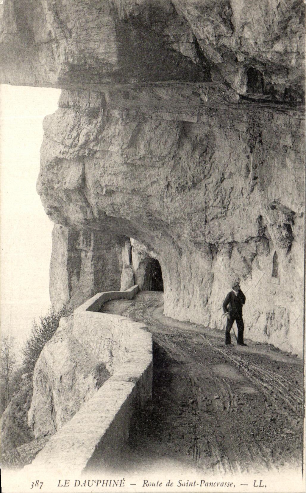 CPA the Dauphine Road of Saint Pancrasse