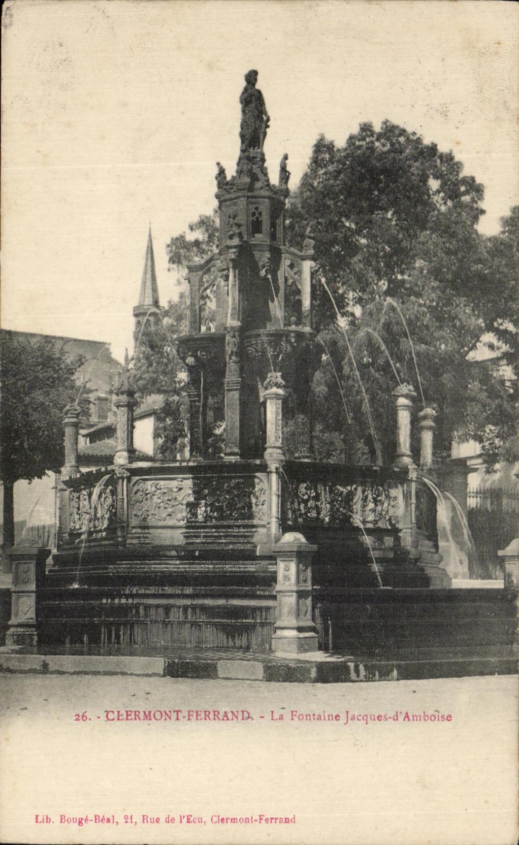 CPA Clermont-Ferrand el d Amboise de Jacques de la fuente