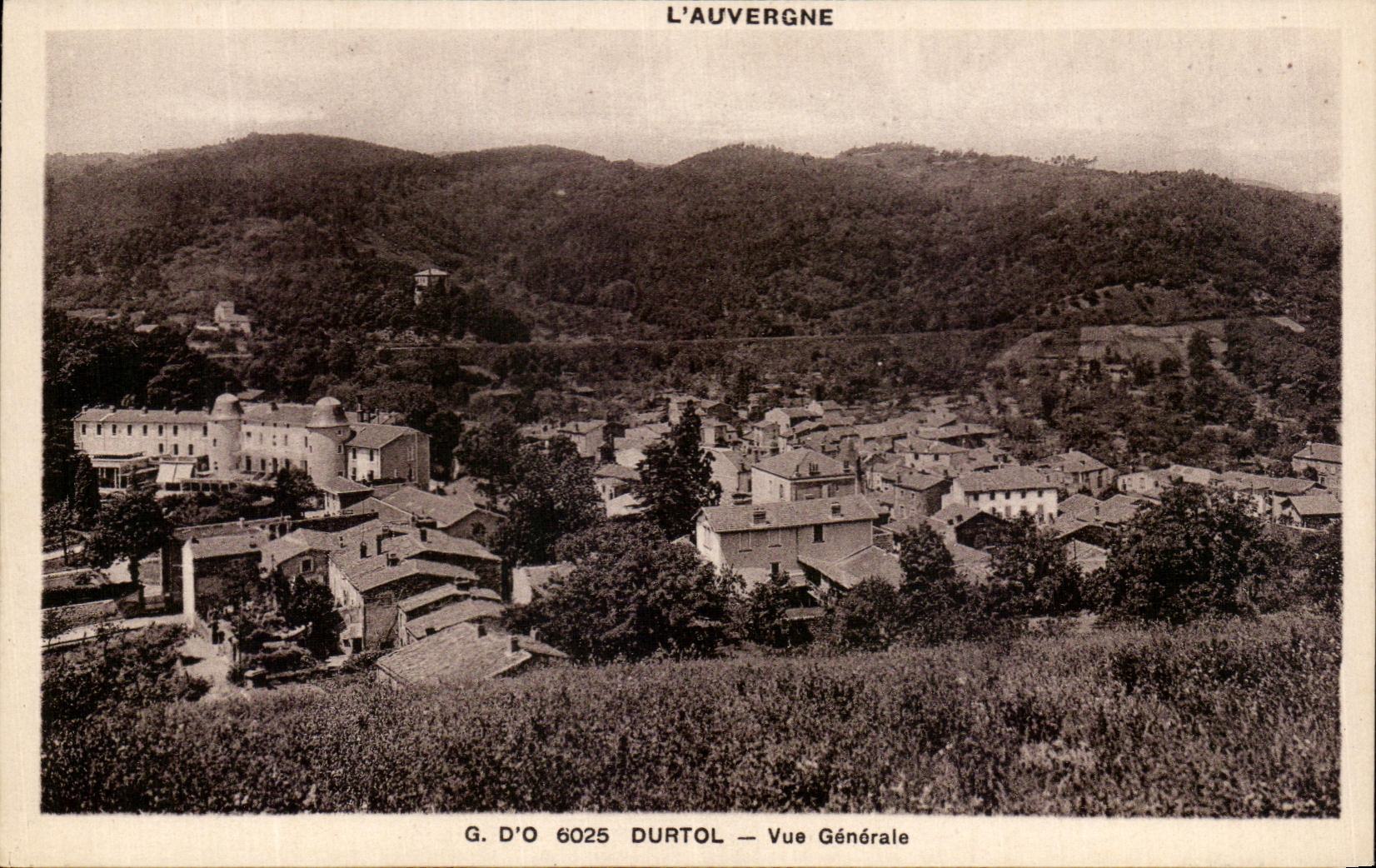 CPA Auvergne Durtol View