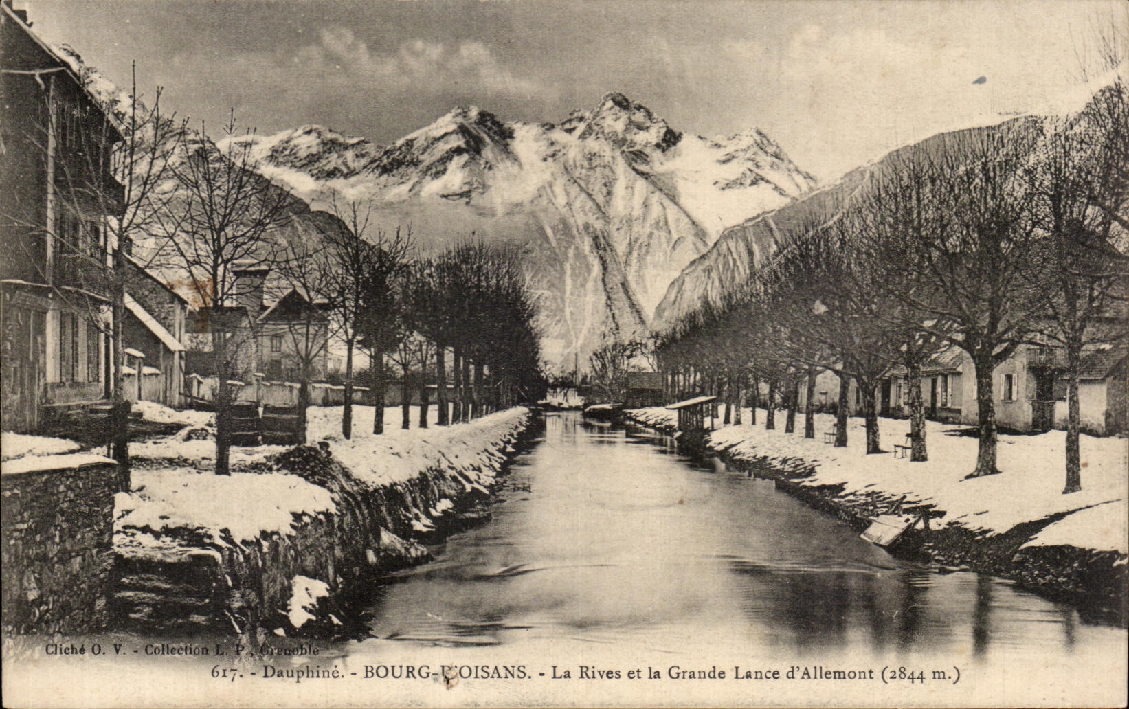 Dauphine CPA Borough D' Osians Banks And the Large Lance of Allemont