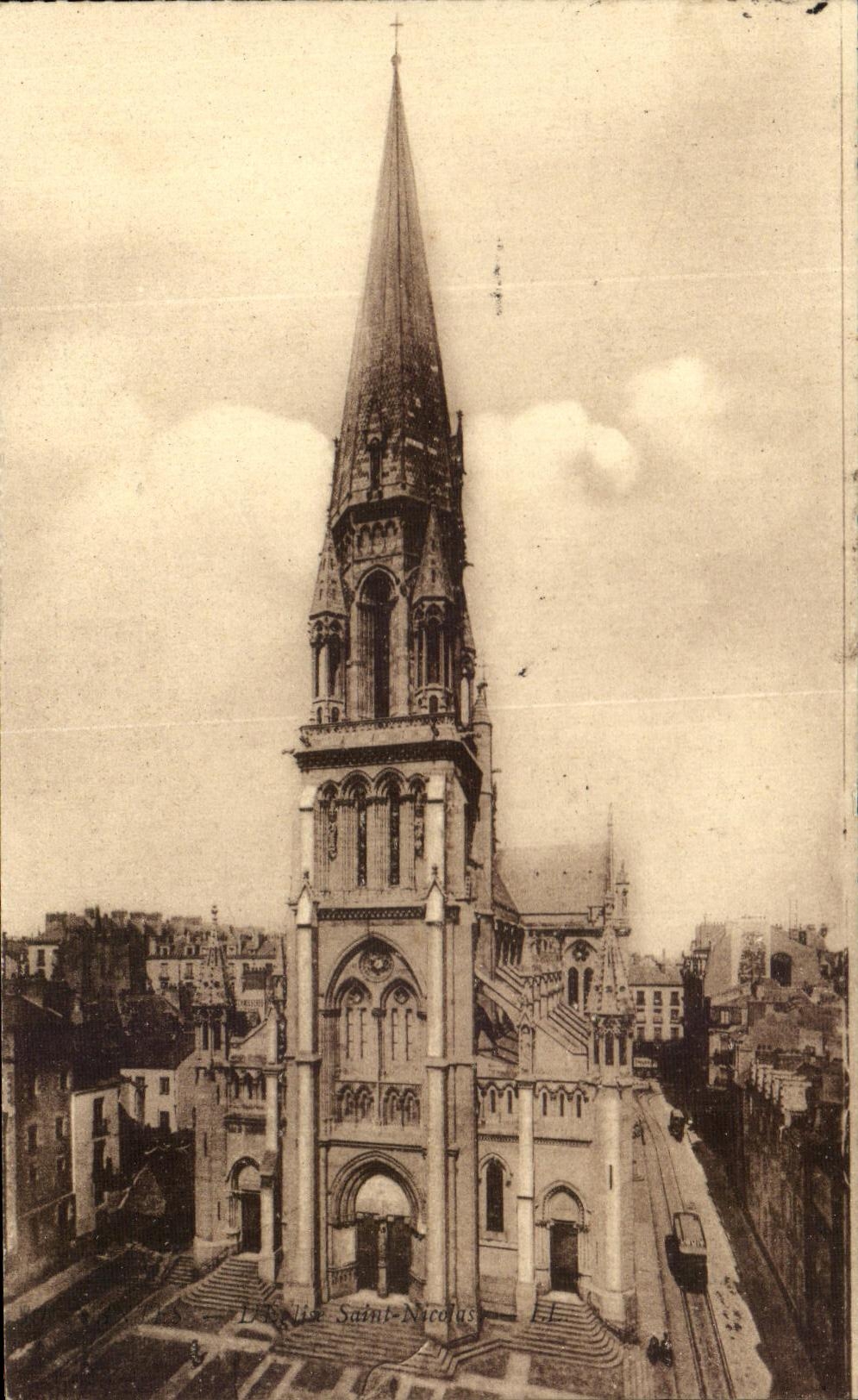 CPA Nantes Church St Nicolas