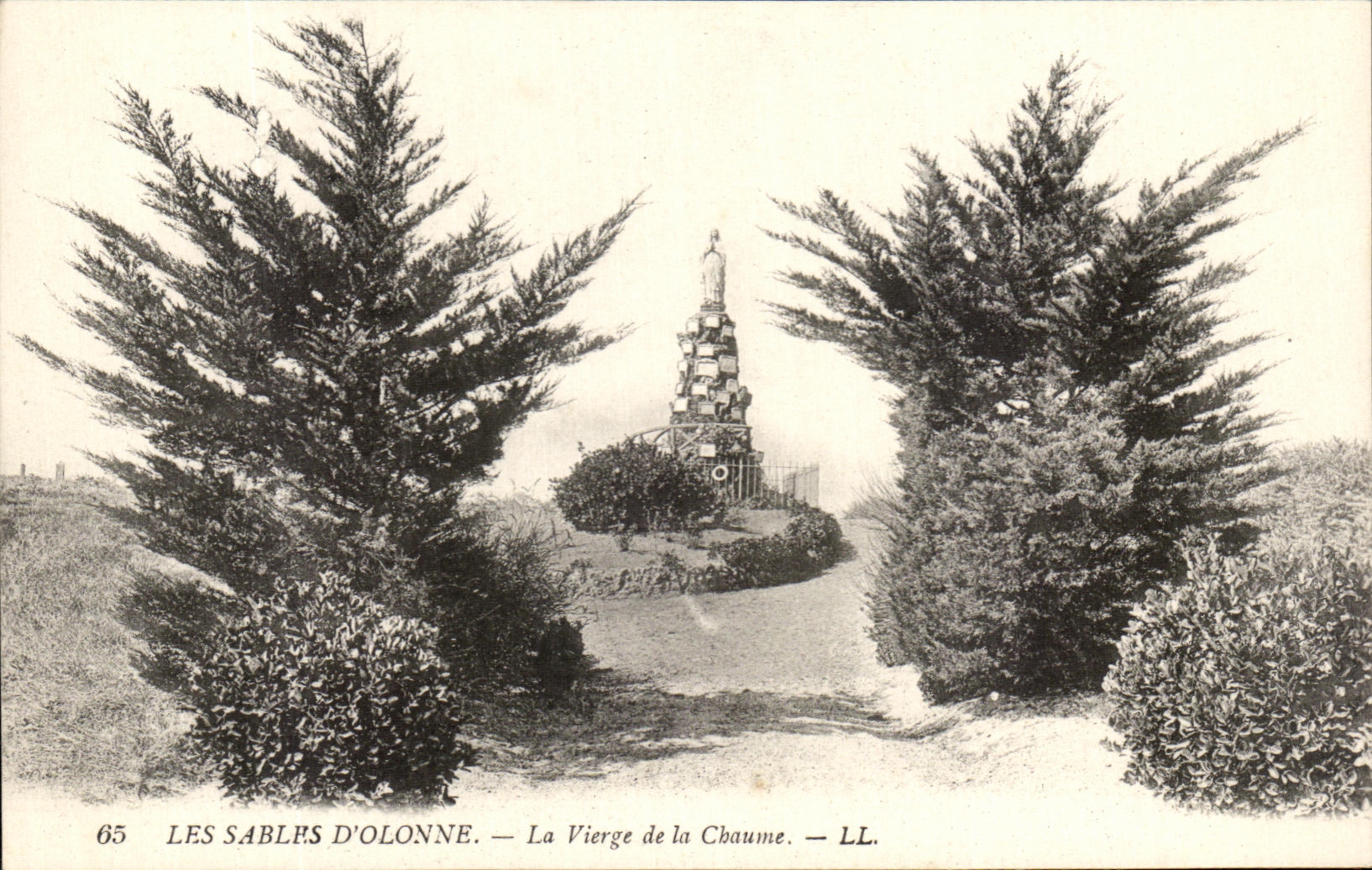 d'Olonne de los Sables de CPA la Virgen de la paja