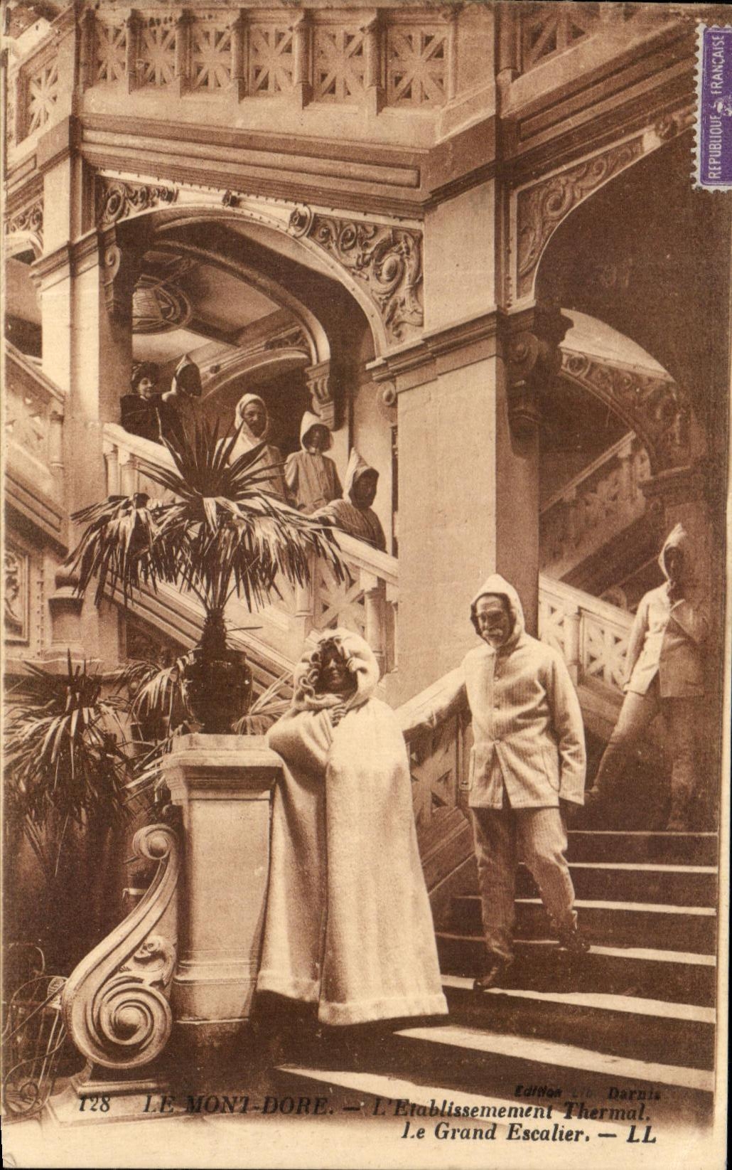 CPA the Mount Gilds the Hydropathic establishment the Large Staircase