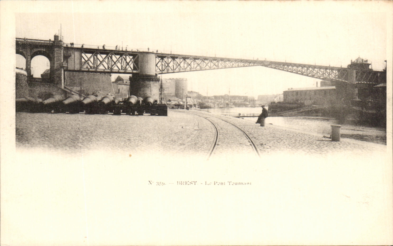 CPA Brest Le Port Tombeau