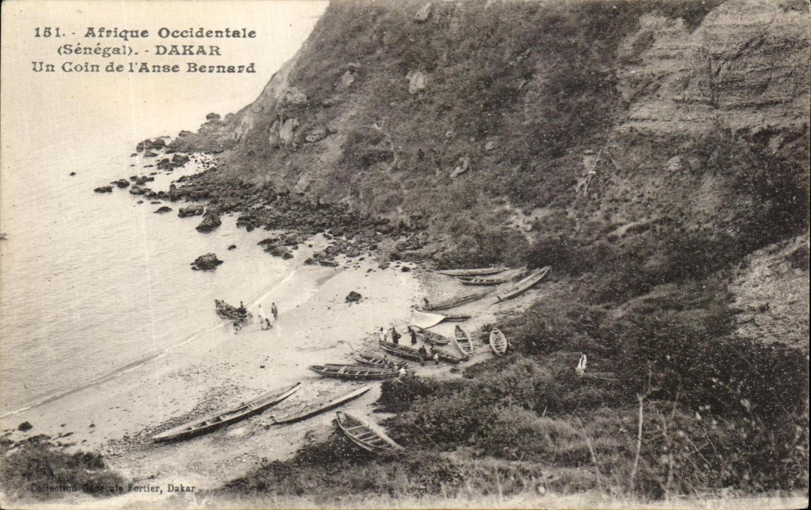 CPA Western Africa Dakar a Corner of the Handle Bernard Senegam