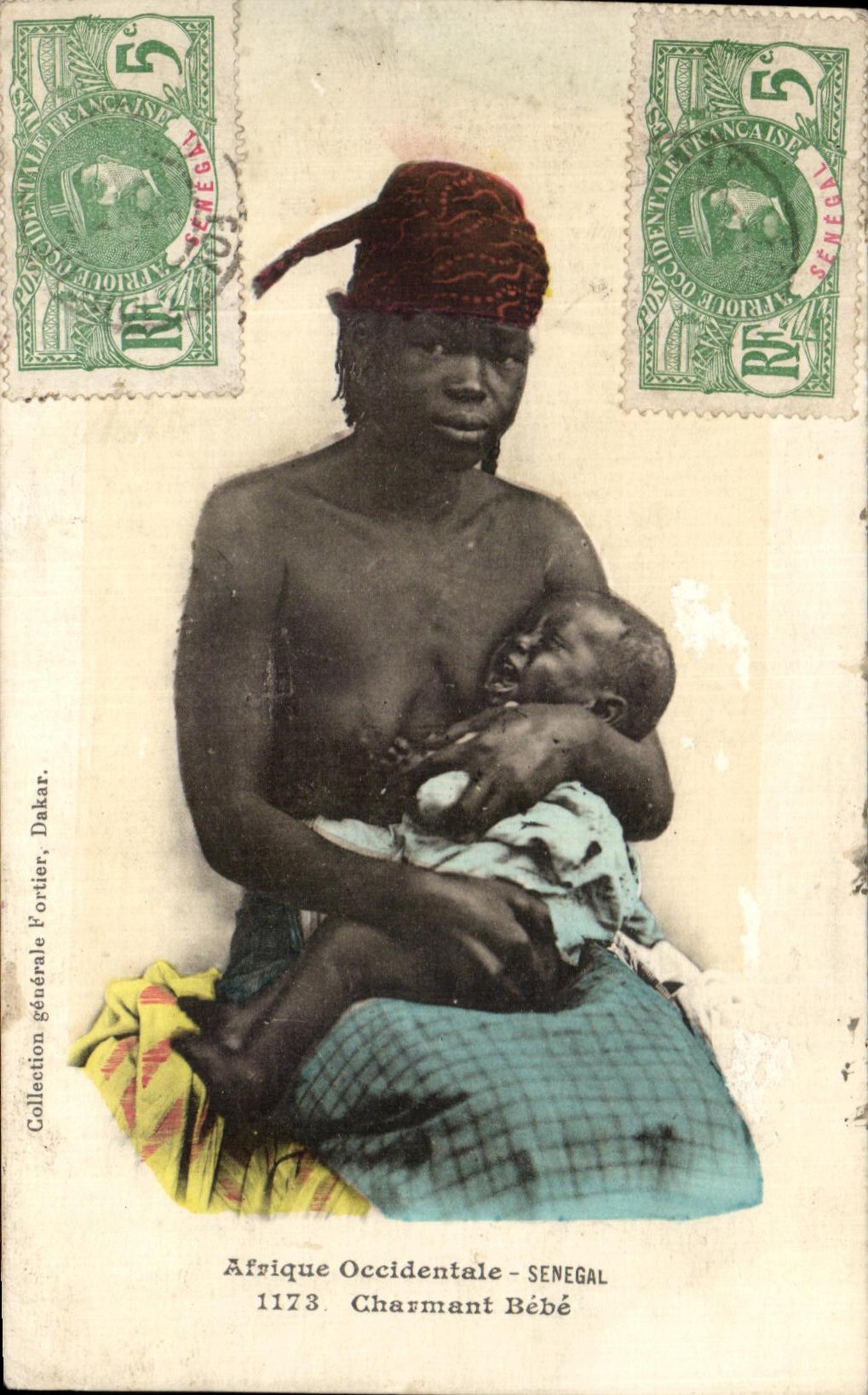 CPA Western Africa Senegal Charming Baby