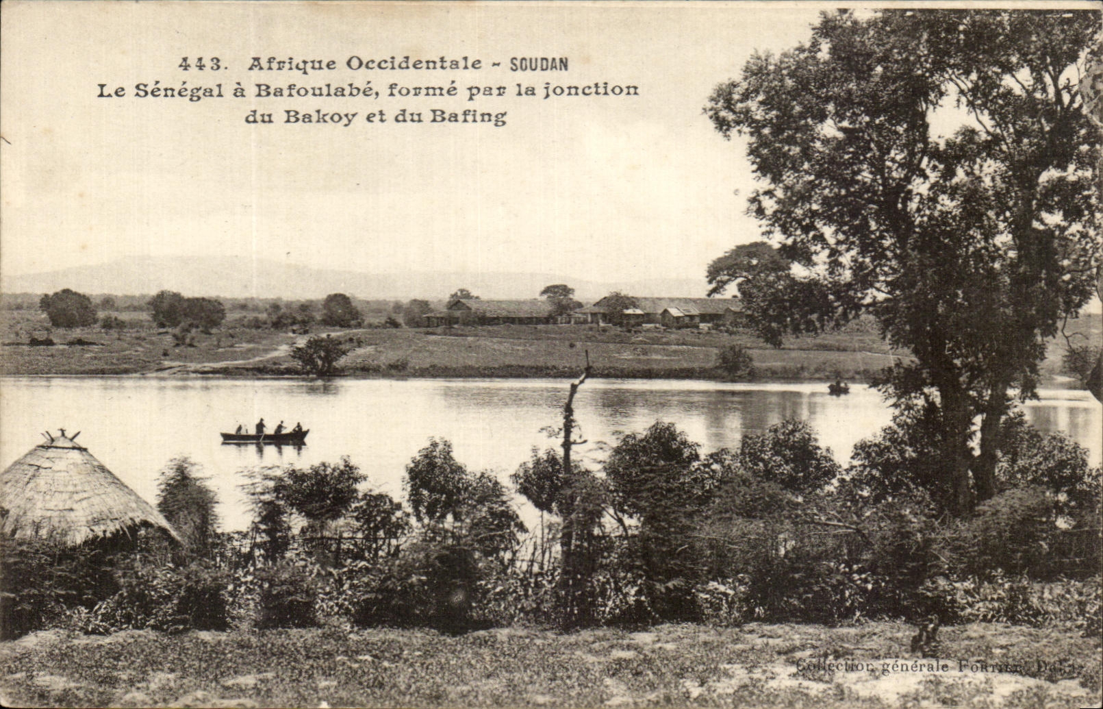 CPA Africa Occidentale Sudan Senegal has Bafoulabe forms by the junction of the bakoy has Bafing