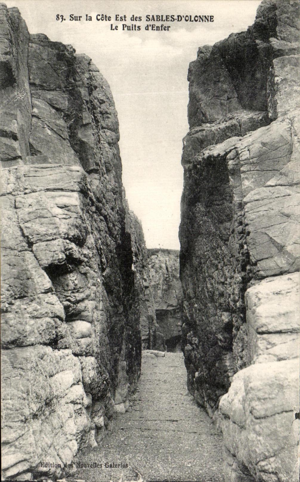 CPA en la dimension es d'Olonne de los Sables bien del infierno