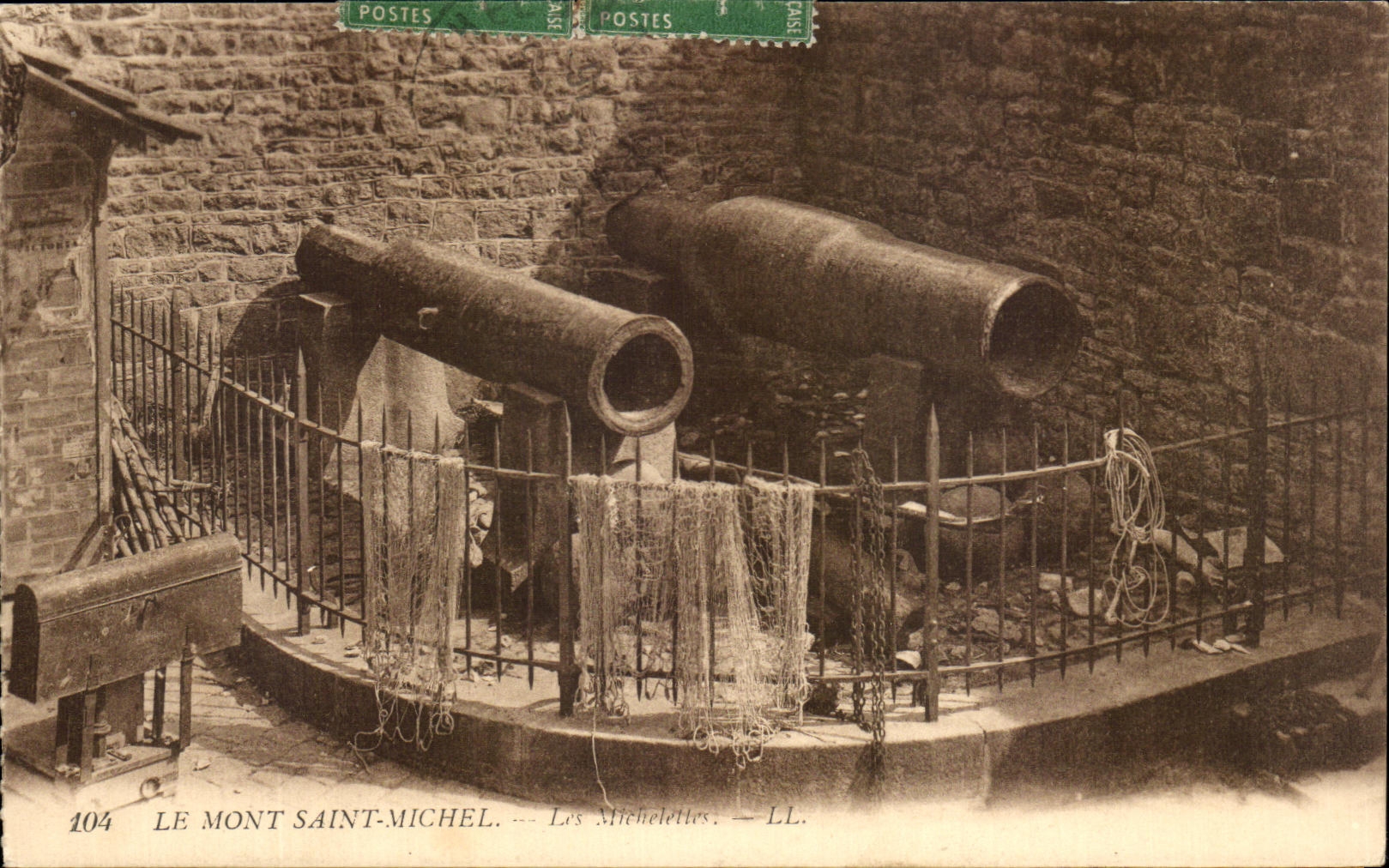 CPA Le Mont Saint Michel Les Micheletes