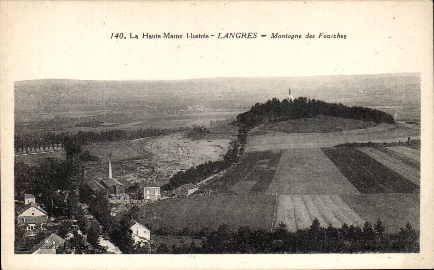 CPA Langres Montagne des Fourches