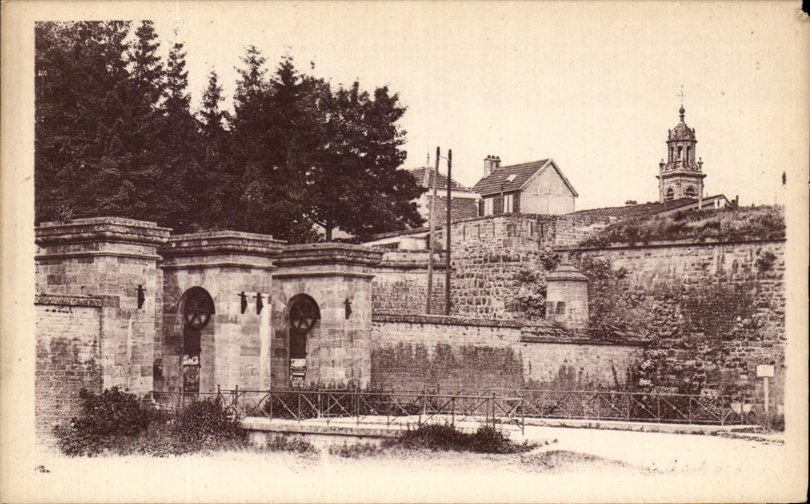 CPA Langres La Porte Des Anges