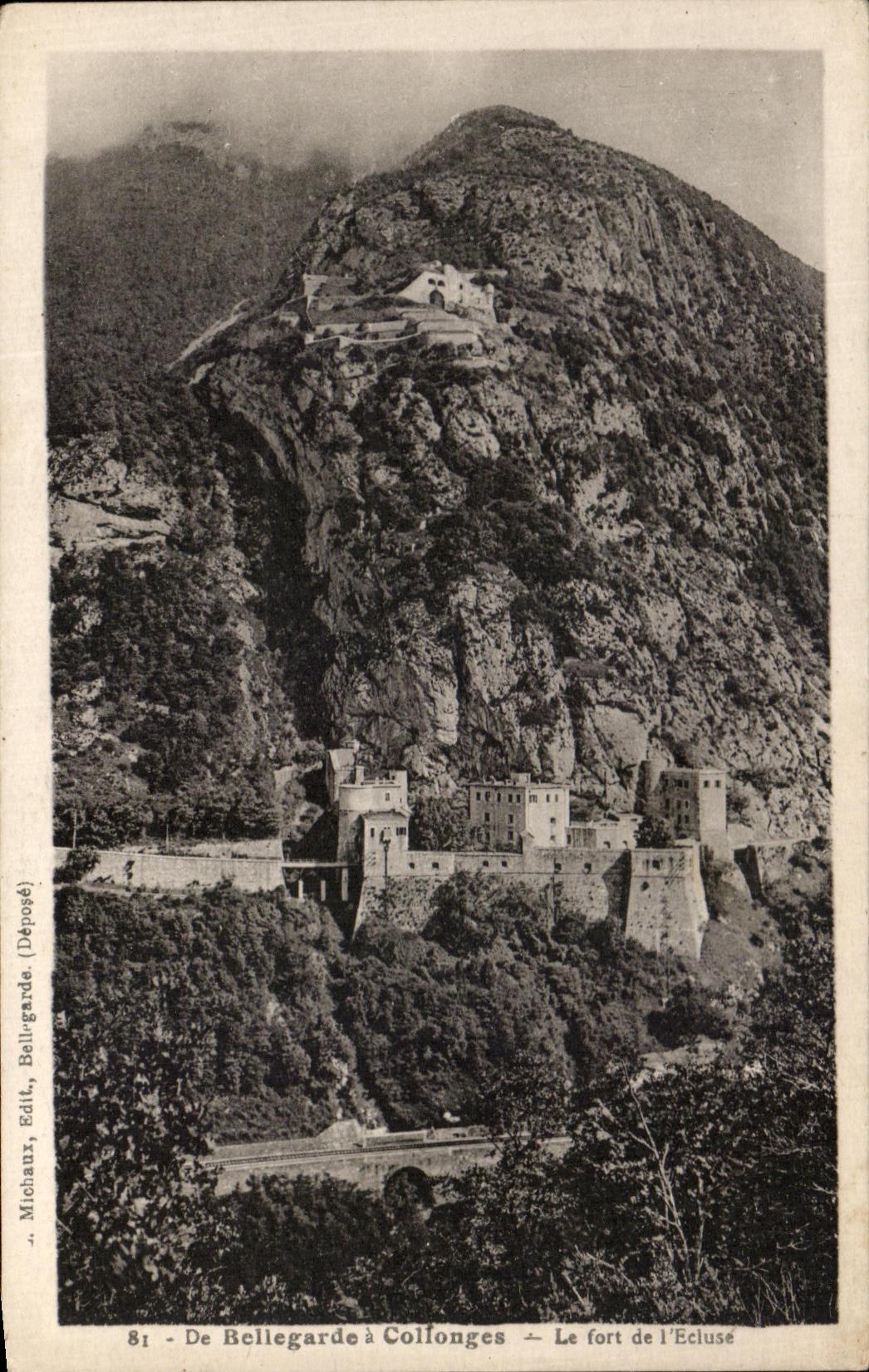 CPA De Bellegarde has Collonges Fort Lock