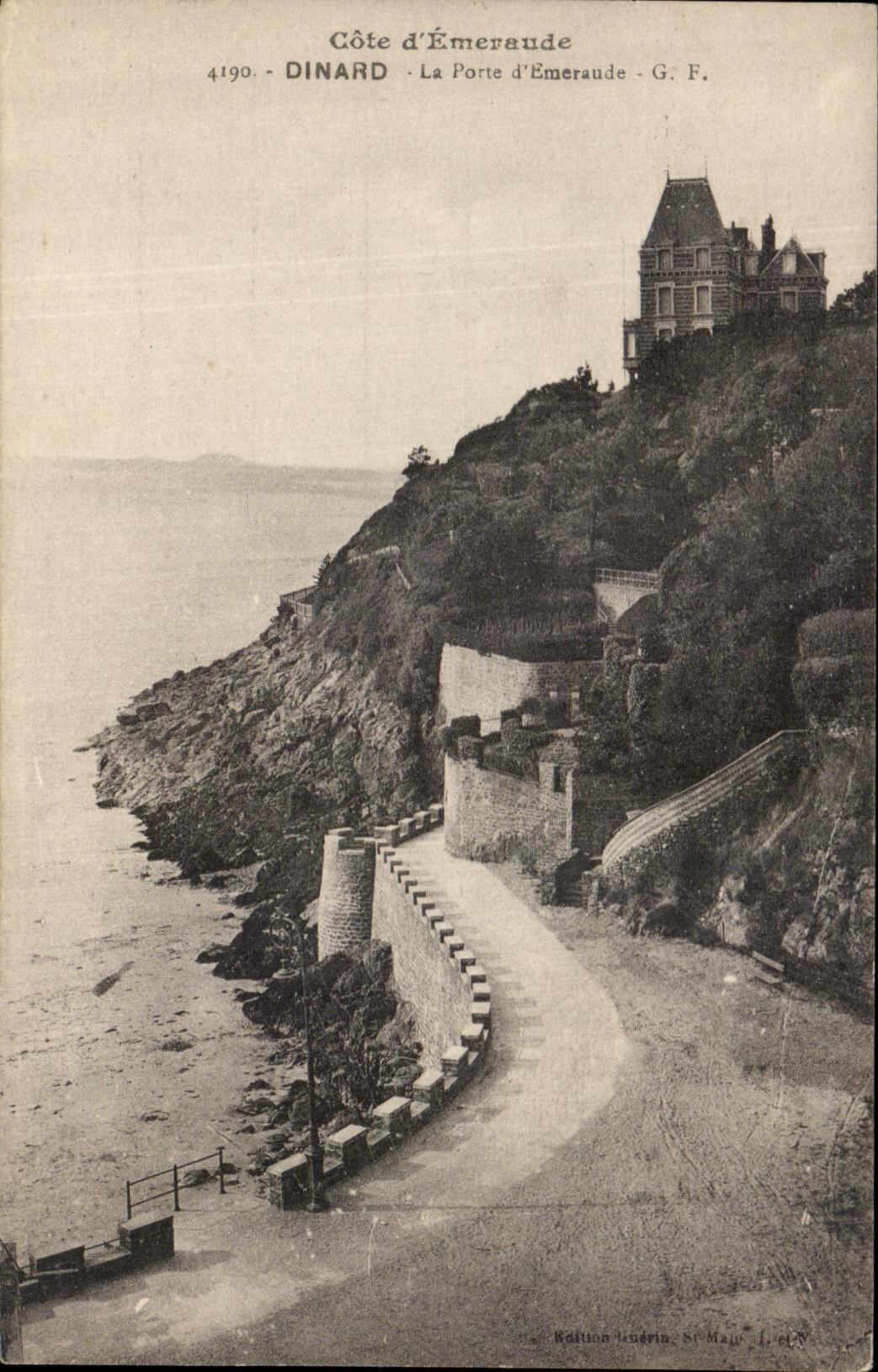 CPA Cote d'Emeraude Dinard La Porte d'Emeraude 