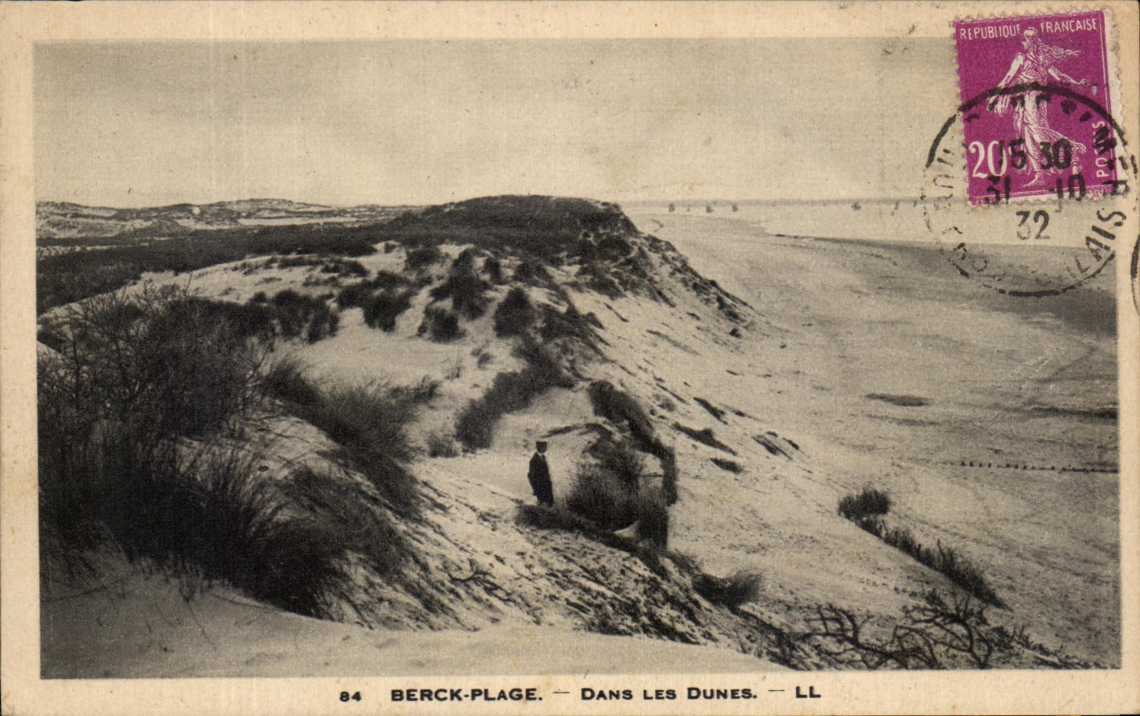 CPA Breck Plage Dans les Dunes