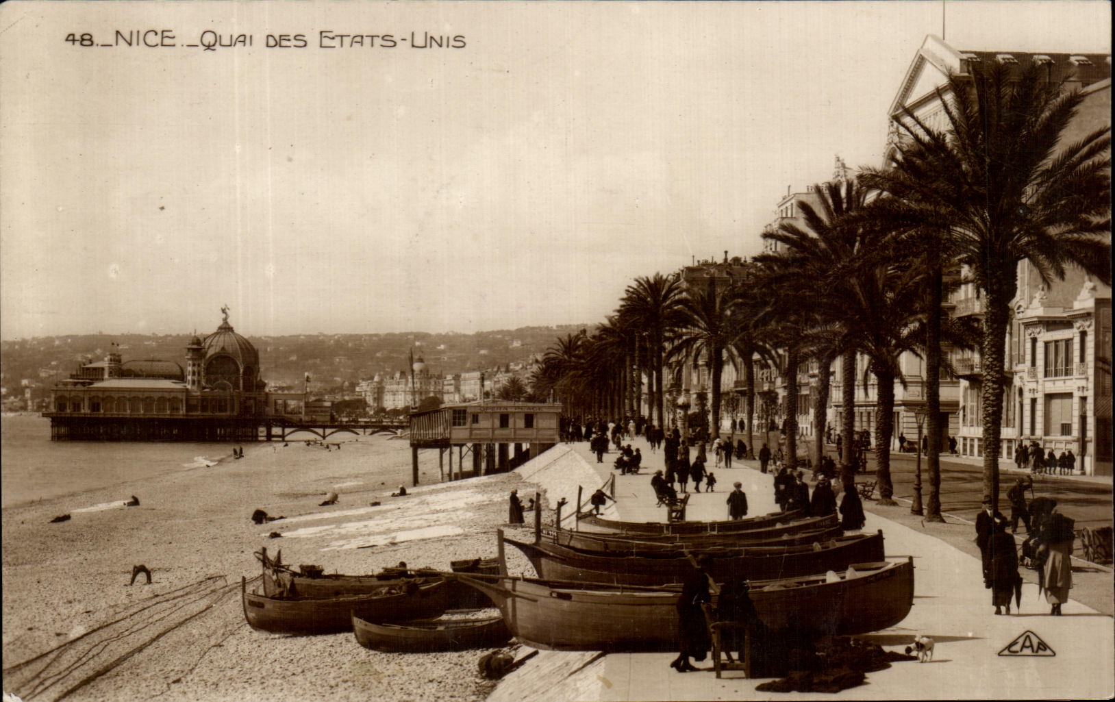 CPA Nice Quay Of the States Linis