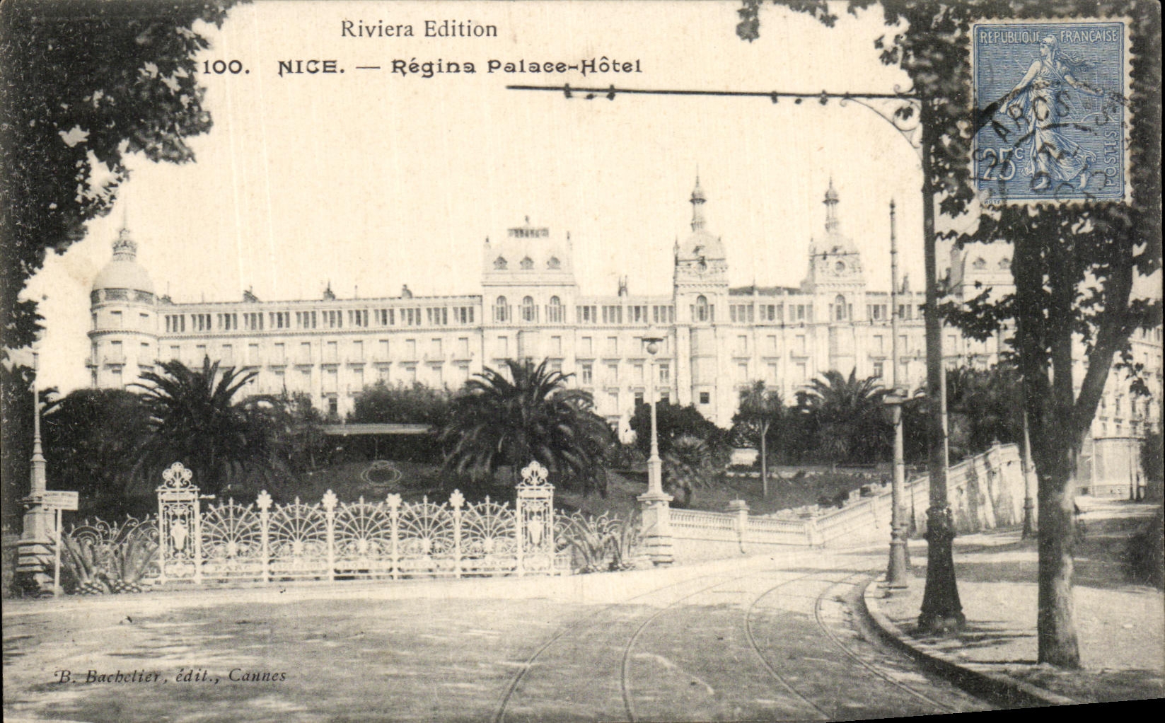 CPA Nice Regina De luxe hotel Hotel