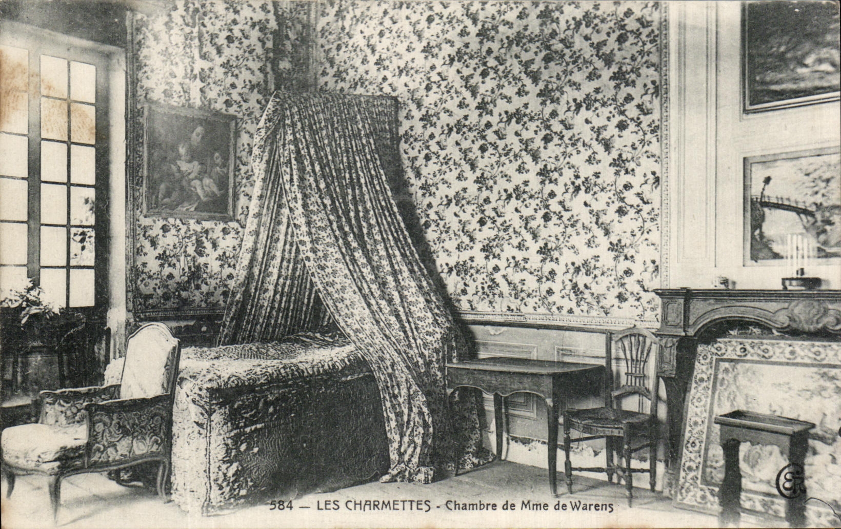 CPA Charmettes Room of Mrs de Warens