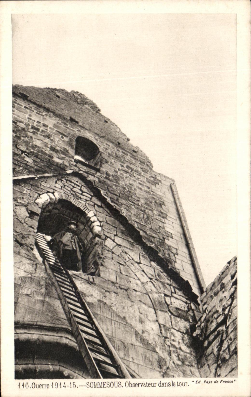 CPA Sommesous Obervation in the Militaria Tower