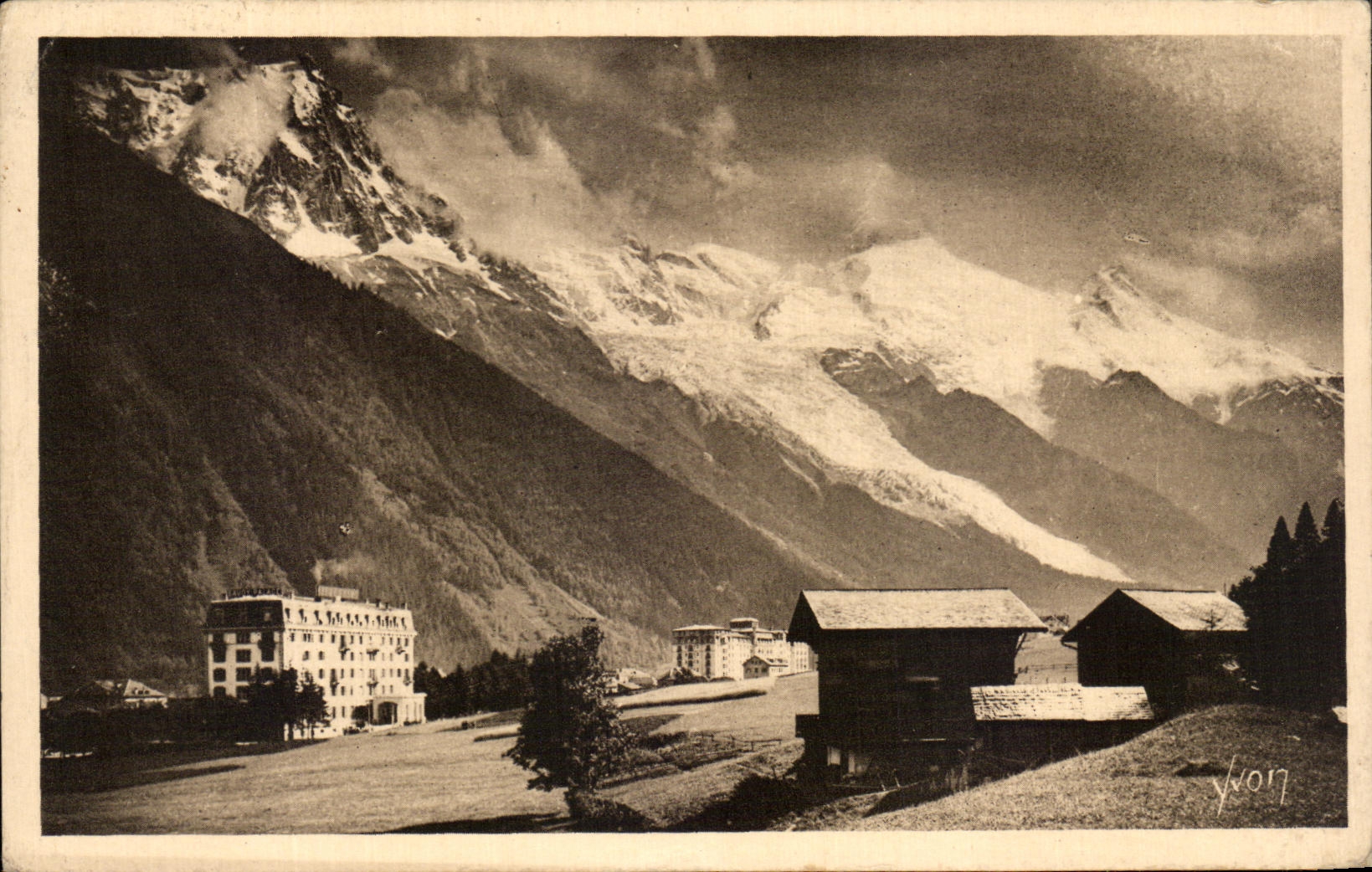 CPA Soft France Chamonix Mont Blanc