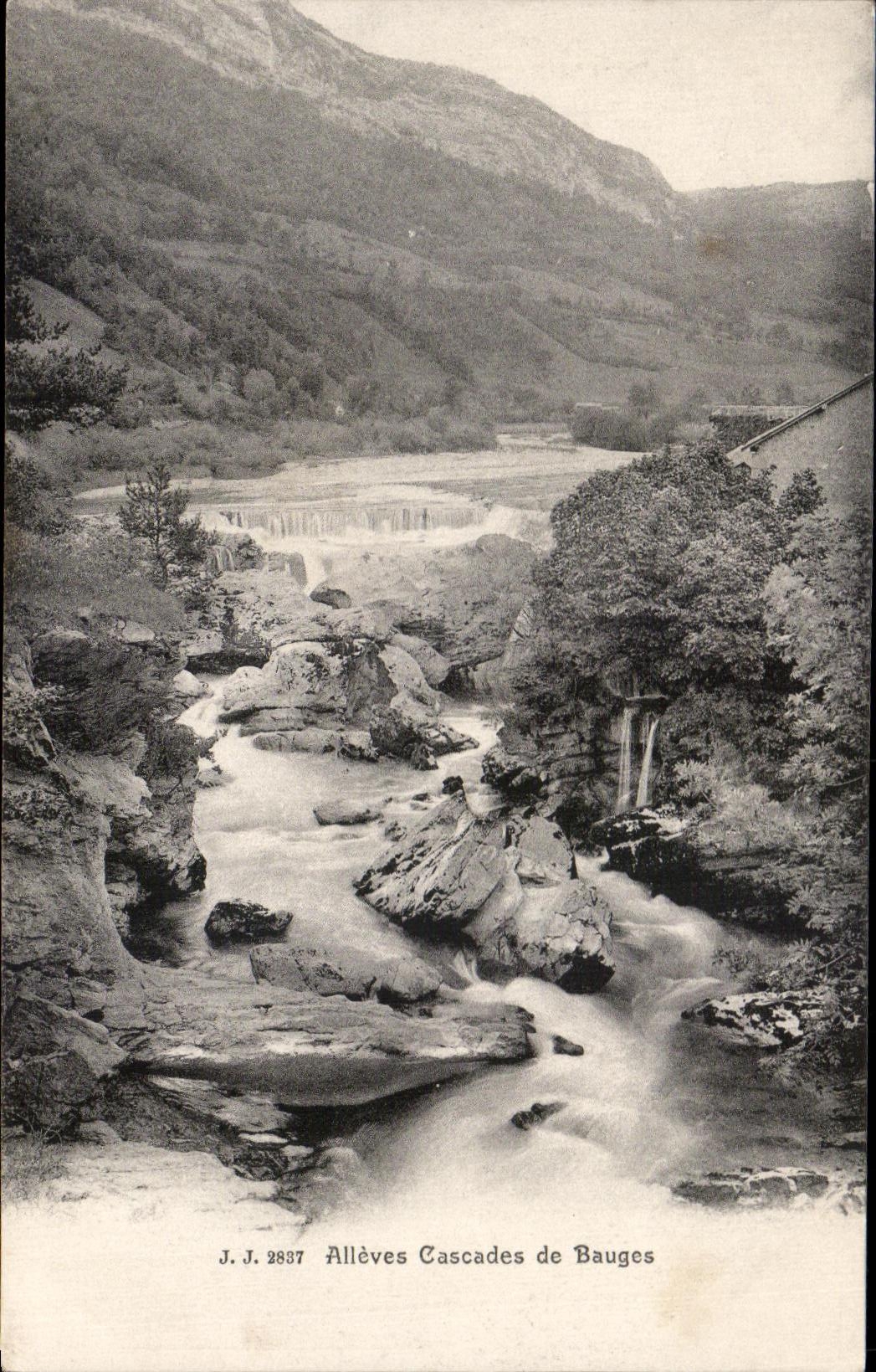 CPA Alleves Cascades De Wallows