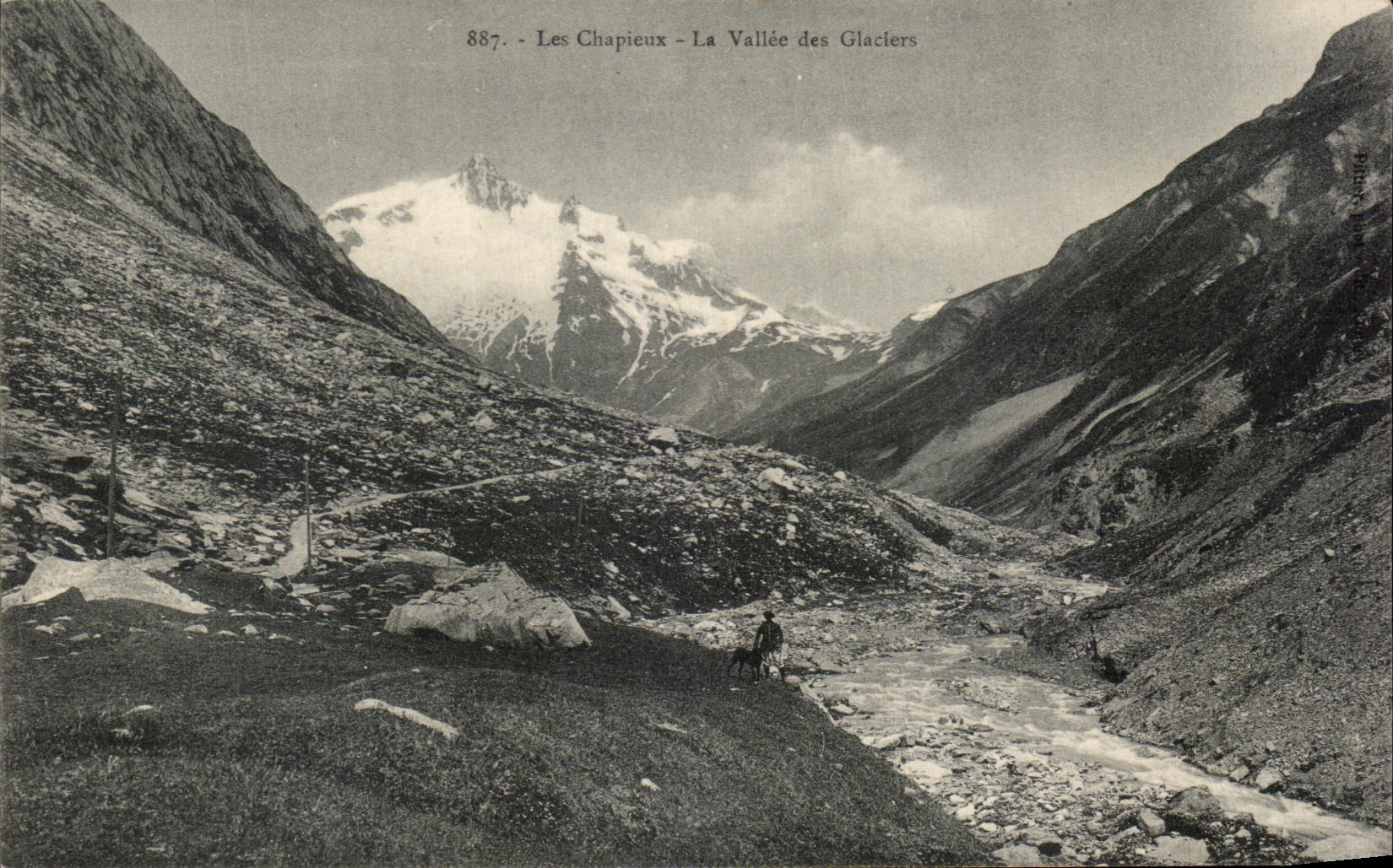 CPA Chapieux the Valley Of the Glaciers