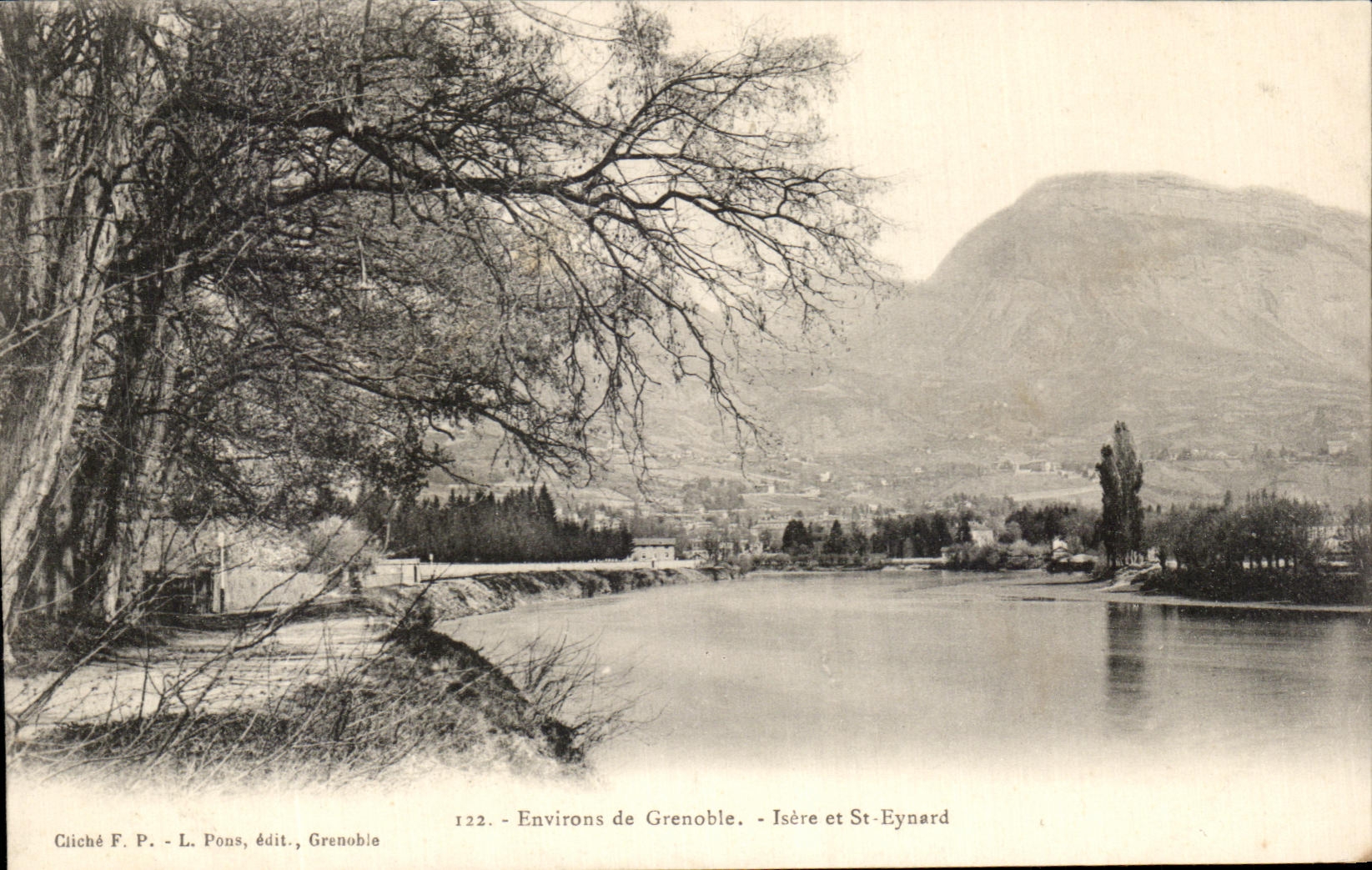CPA Surroundings of Grenoble Isere and St Eynard