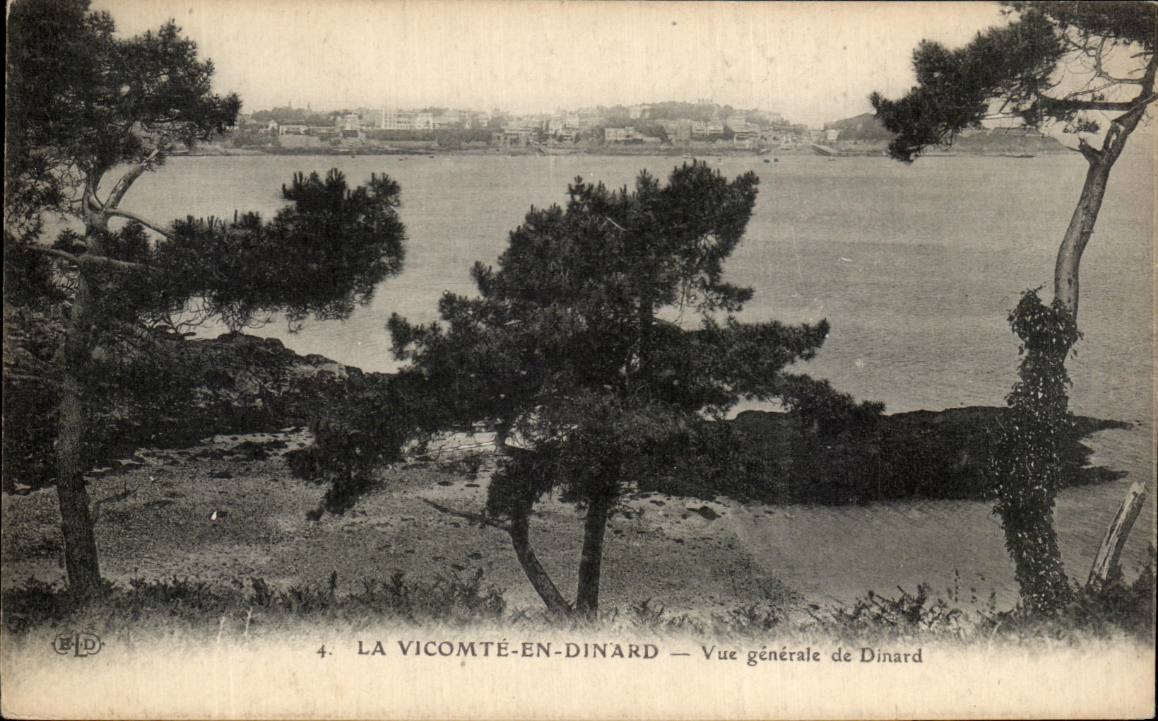 CPA La Vicomte en Dinard Vue Generale De Dinard