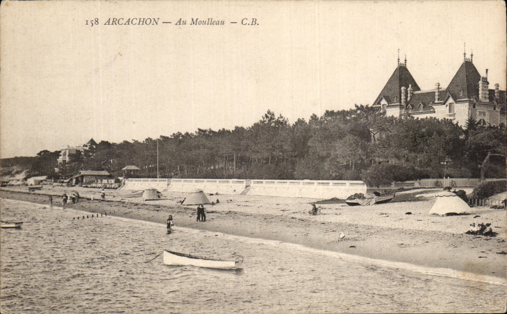 CPA Arcachon Au Moulleau