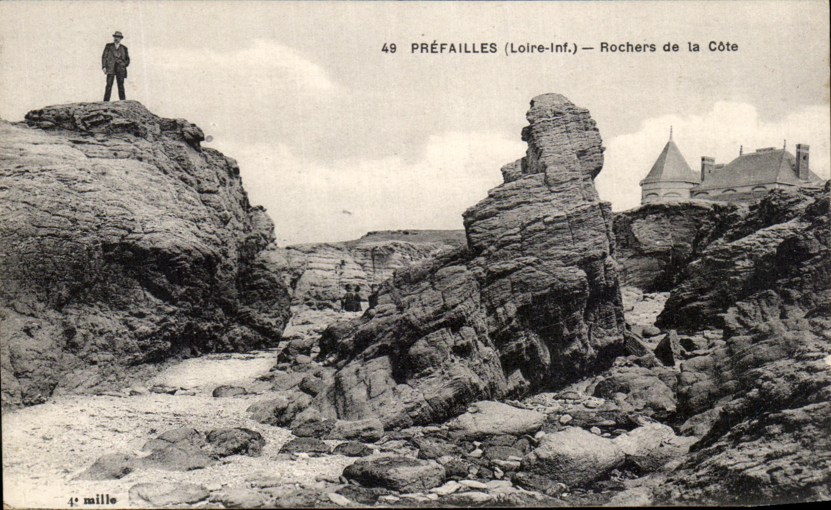 Rocas de CPA Prefailles de la dimension