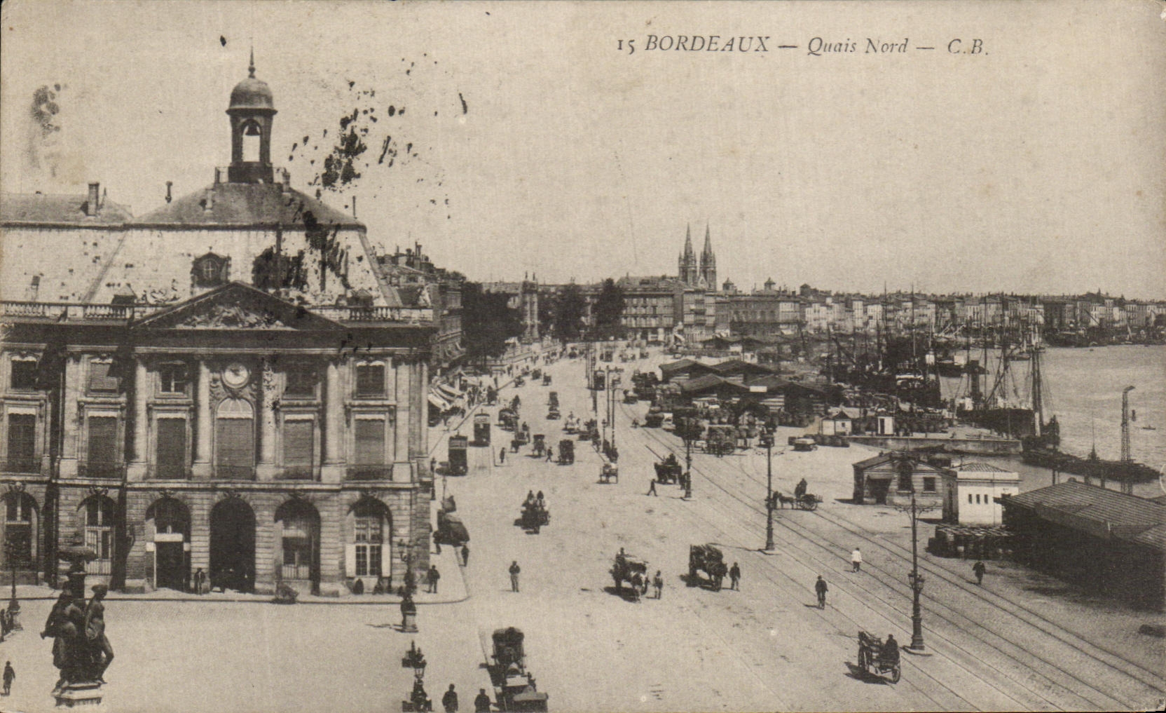 CPA Bordeaux Quais Nord