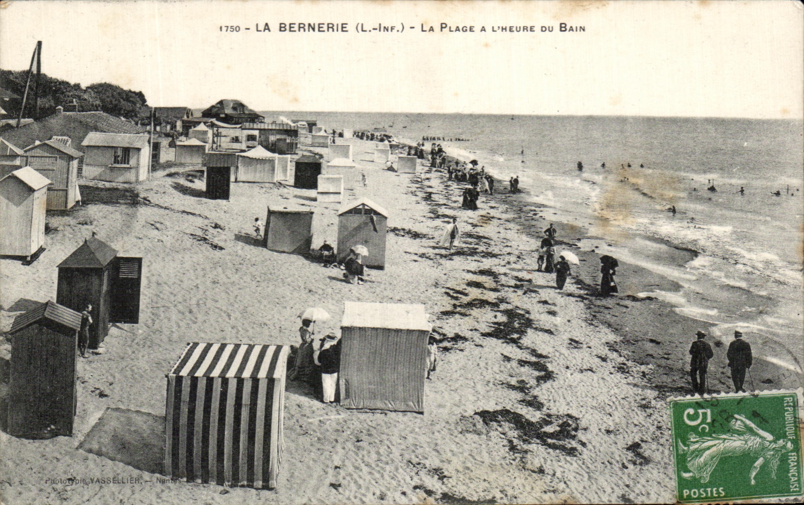 CPA Bernerie the Beach Per hour Of the Bath