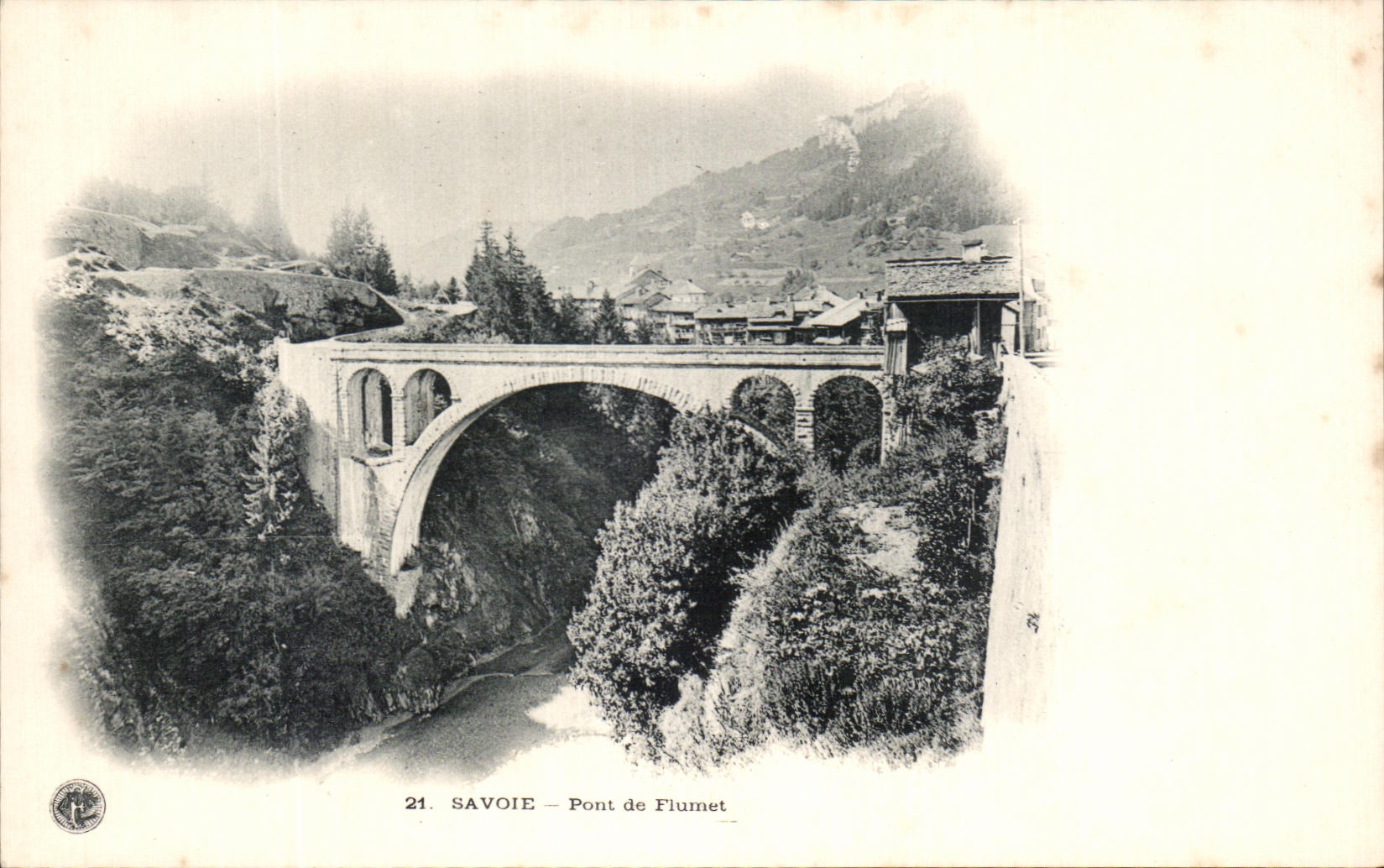 CPA Savoy Bridge of Flumet