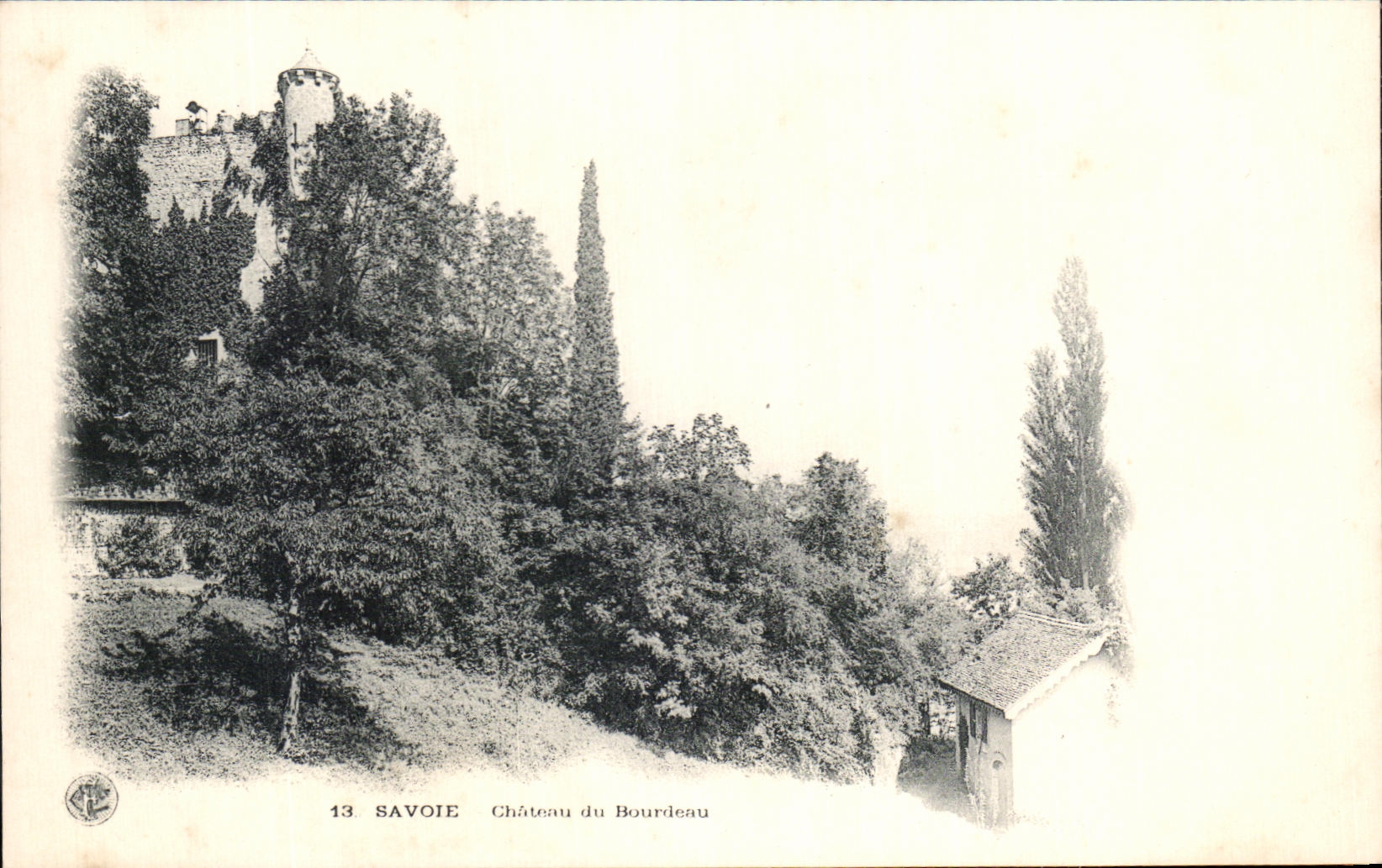 CPA Savoy Castle of Bourdeau