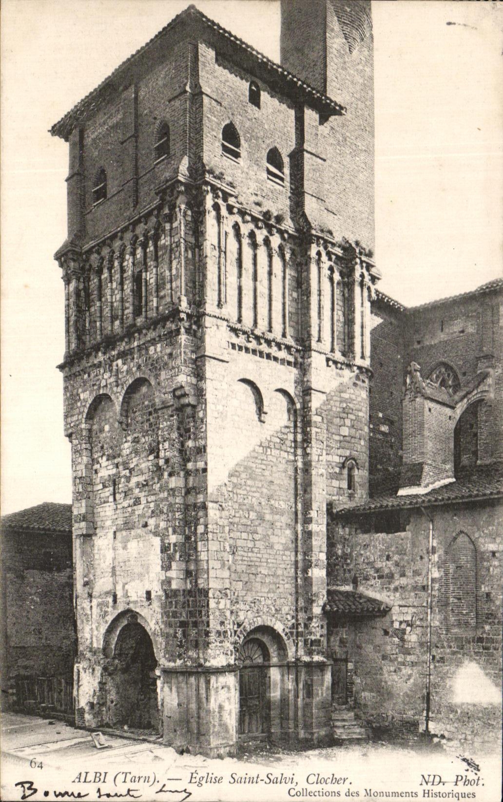 Campana-torre de Salvi del santo de CPA Albi Church