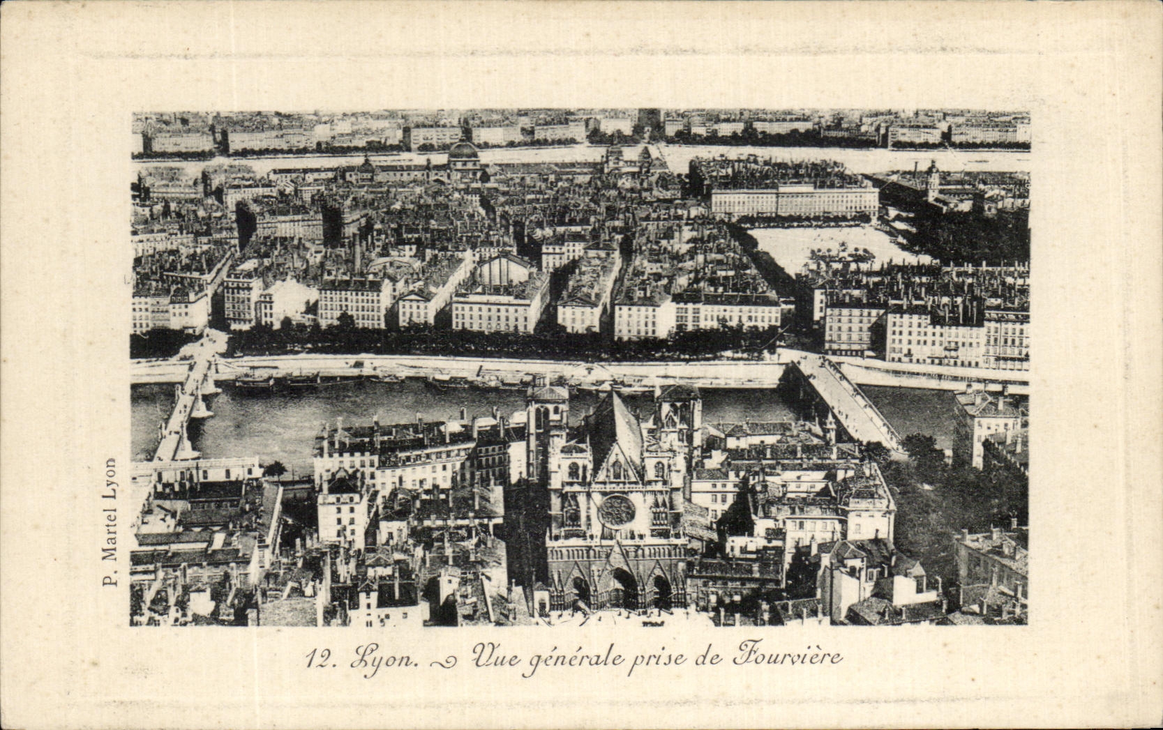 CPA Lyon View taken of Jourviere