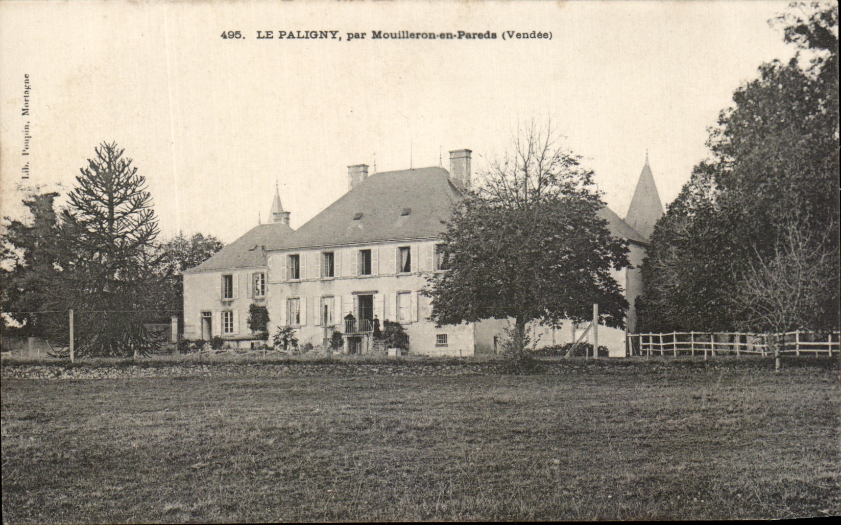 CPA Le Paligny Par Mouilleron en Pareds