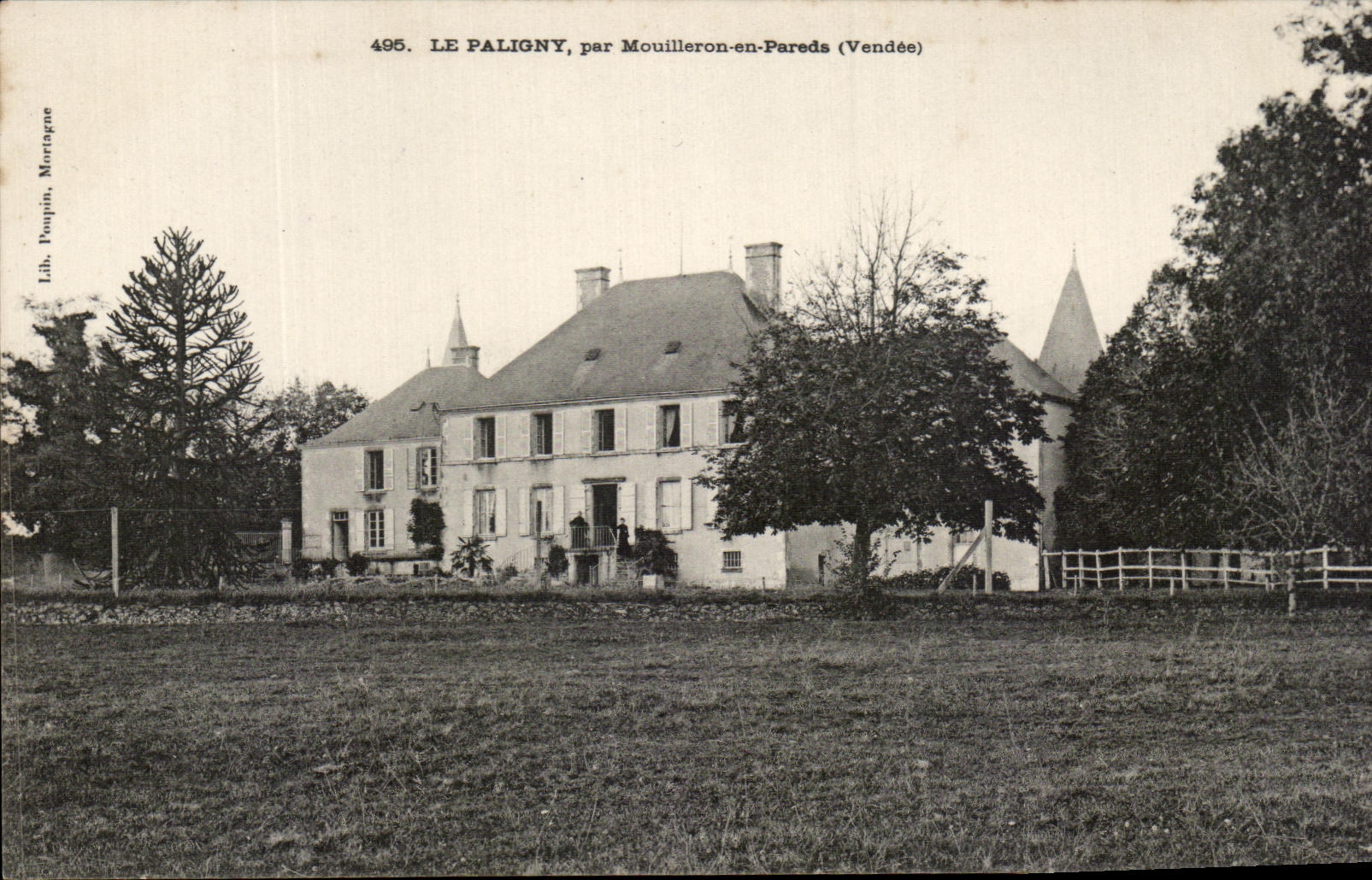 CPA Le Paligny Par Mouilleron En Pareds 