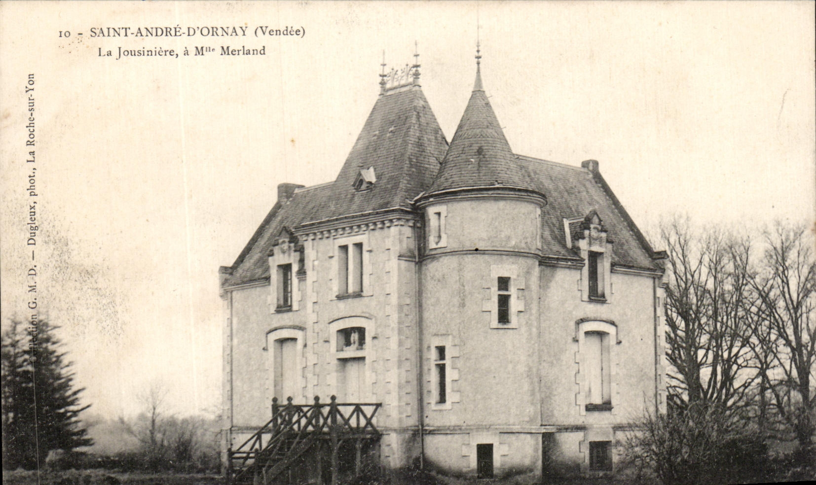 CPA Saint Andre D'Ornay La Jousiniere Merland