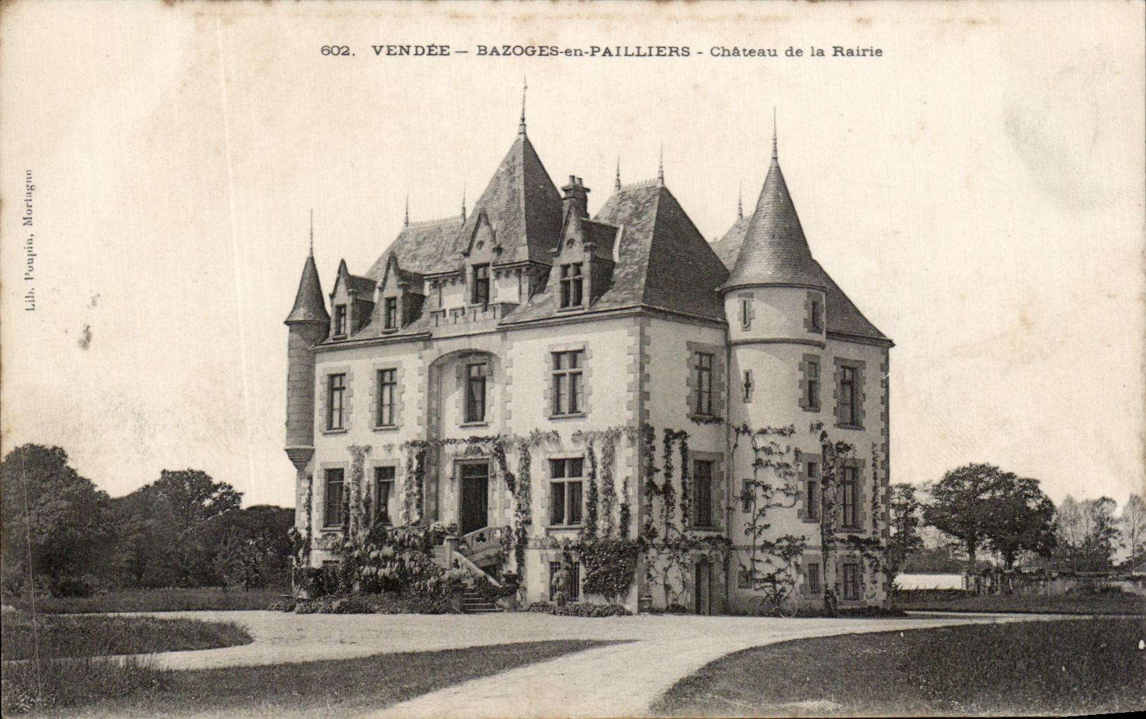 CPA Vendee Bazoges en Pailliers Chateau de la Rairie