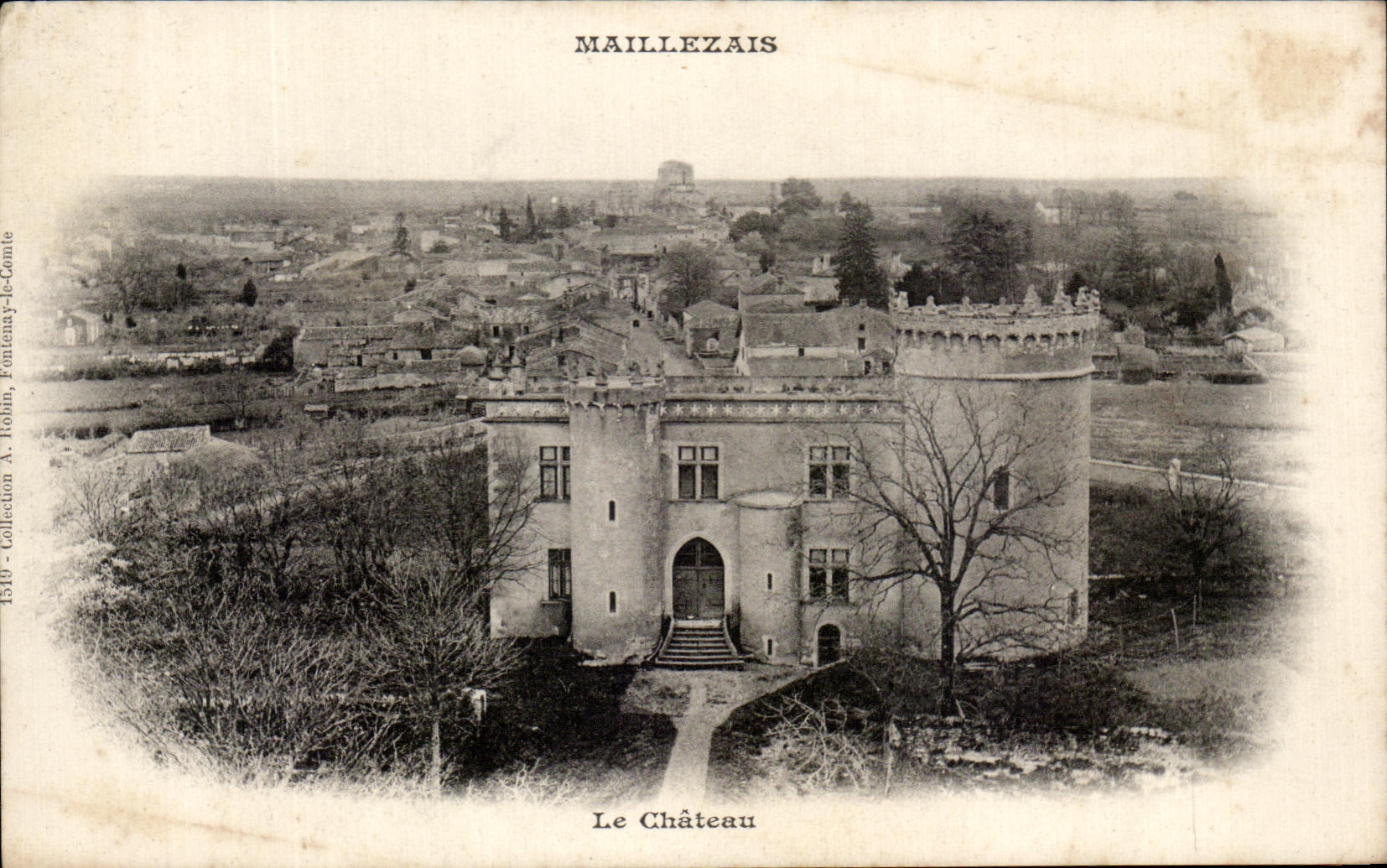 CPA Maillezais Le Chateau