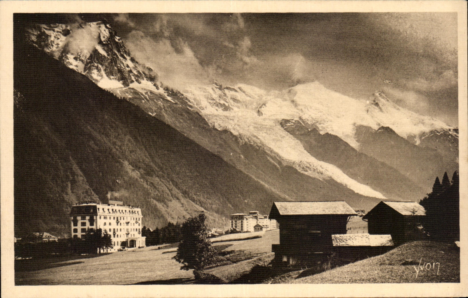 CPA Chamonix Mount Blanc Mountain of the Mount Blanc